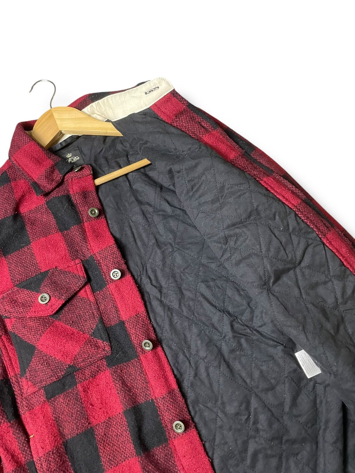Japanese Brand × Vintage × semanticdesign Semantic Design Wool Blend Flannel Jacket (113) Size US L / EU 52-54 / 3 - 6 Thumbnail