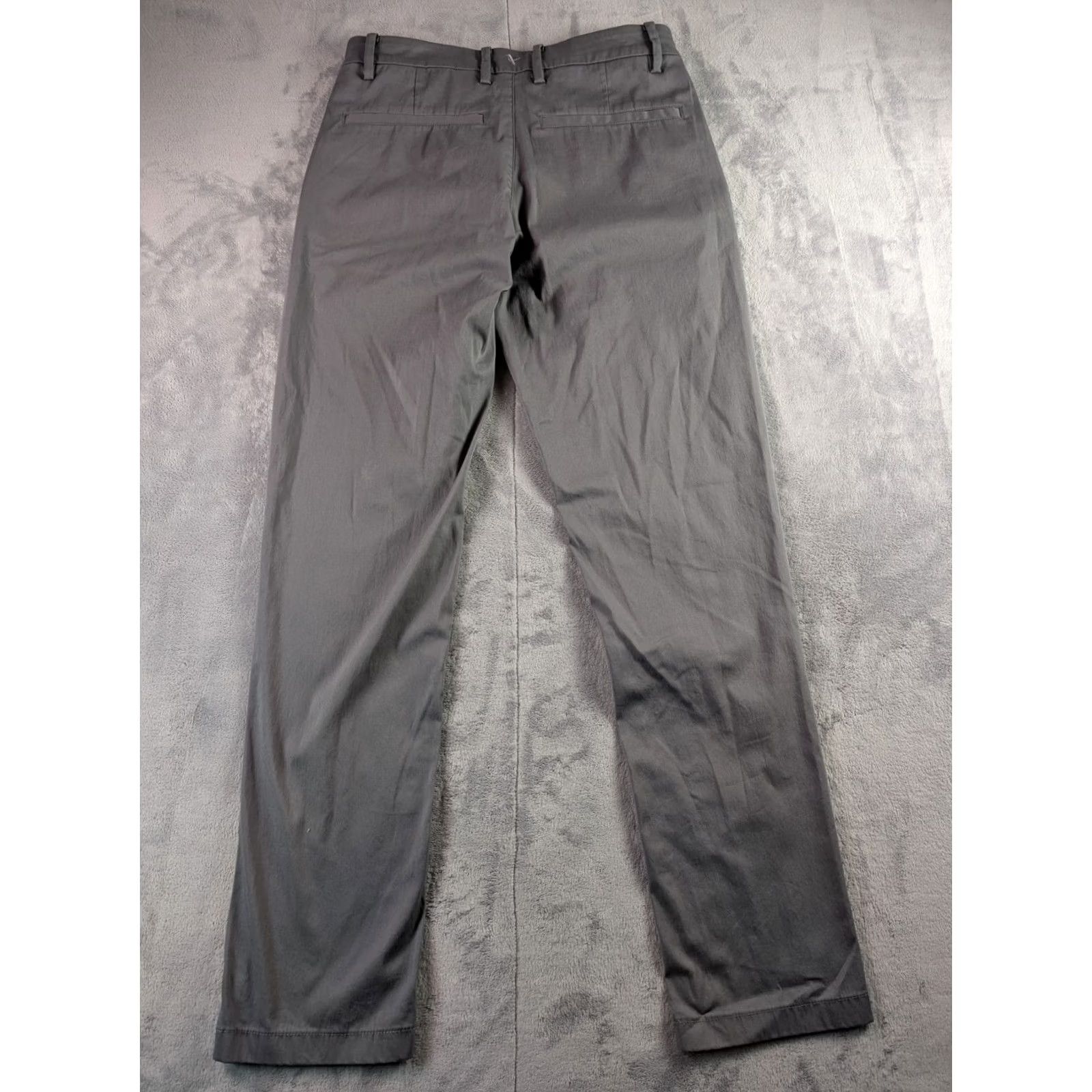 Vintage Bird Dogs Chino Pants Mens 30x30 Gray Regular Straight Front Size US 30 / EU 46 - 4 Thumbnail