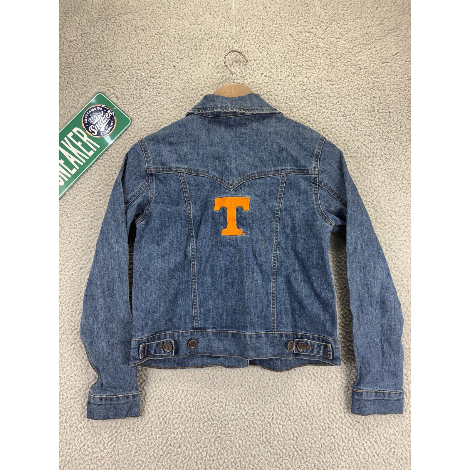 Wrangler Wrangler Tennessee Volunteers Football Jean Jacket Womens S Size S / US 4 / IT 40 - 6 Thumbnail