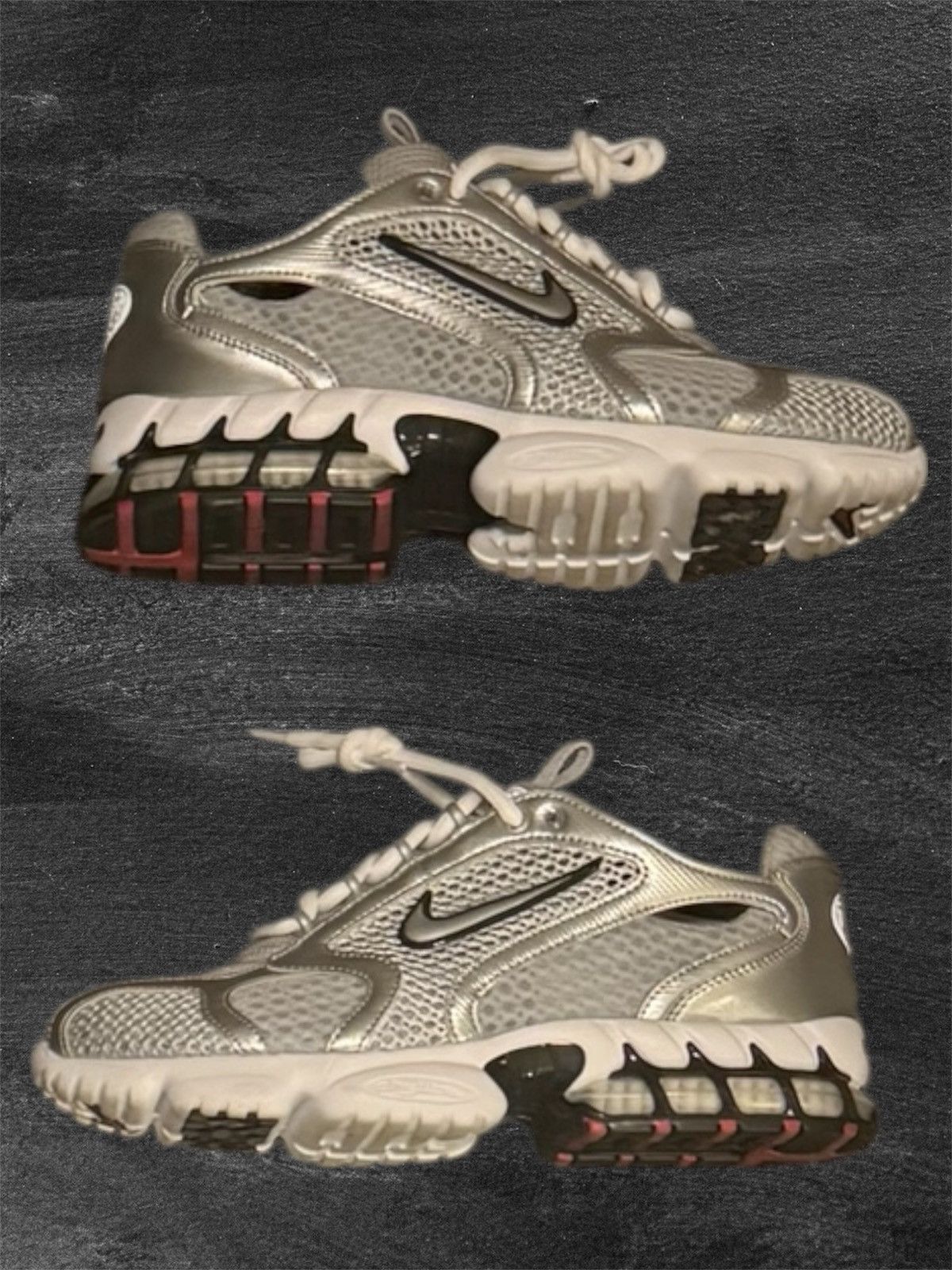 Nike Nike Zoom Spiridon Caged 2 ‘ Metallic ‘ Size US 9.5 / EU 42-43 - 1 Thumbnail