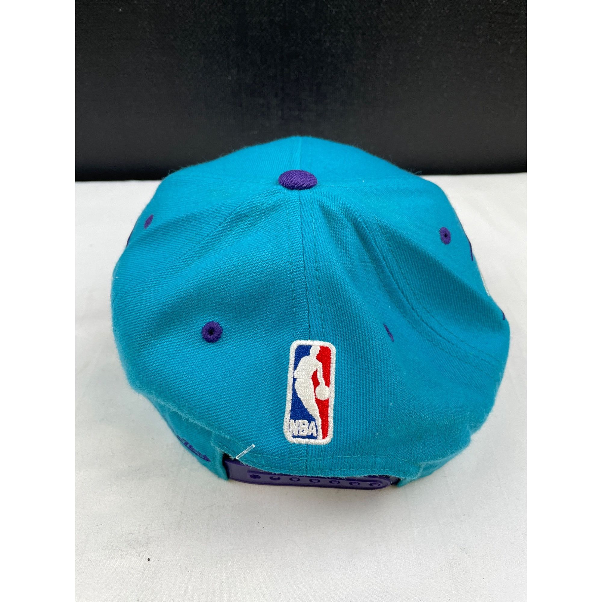 Mitchell & Ness Mitchell & Ness Hornets Blue/Purple Unisex Hat/Cap Adjustabl Size ONE SIZE - 4 Thumbnail