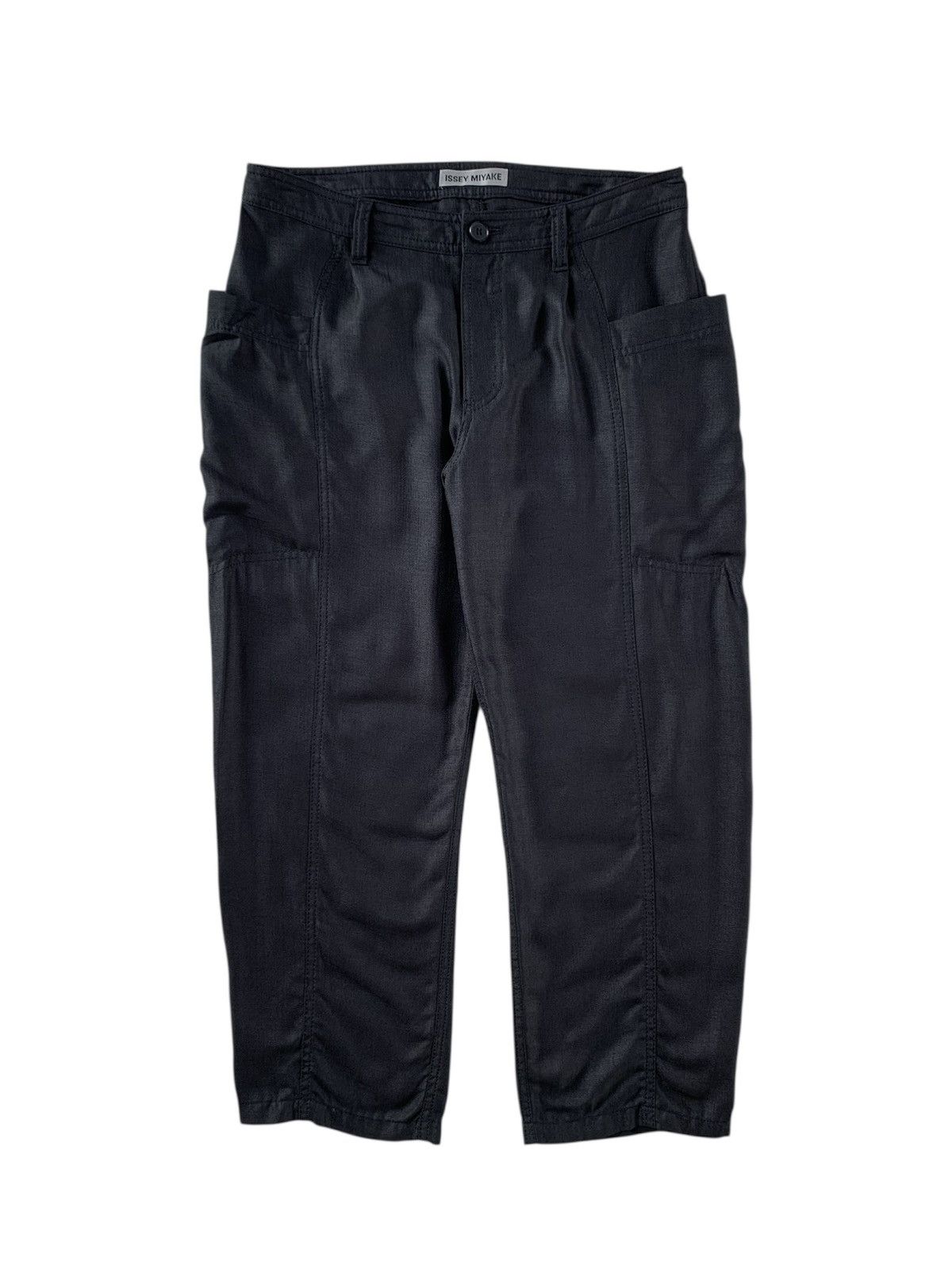 Issey Miyake Issey Miyake Linen Side Pocket Ankle Pant Size US 33 - 1 Thumbnail
