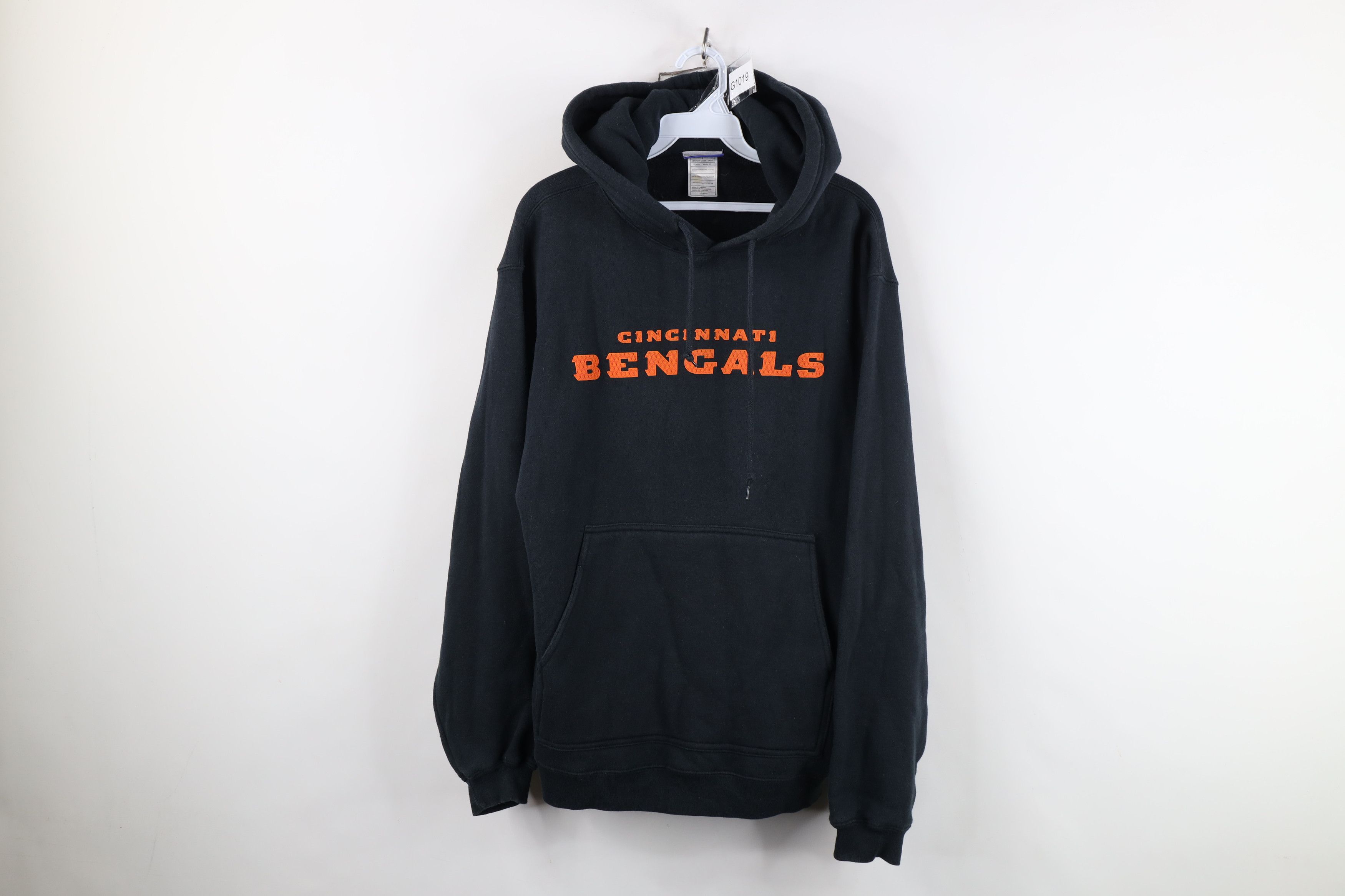 Reebok Vintage Reebok Spell Out Cincinnati Bengals Football Hoodie Size US S / EU 44-46 / 1 - 1 Thumbnail