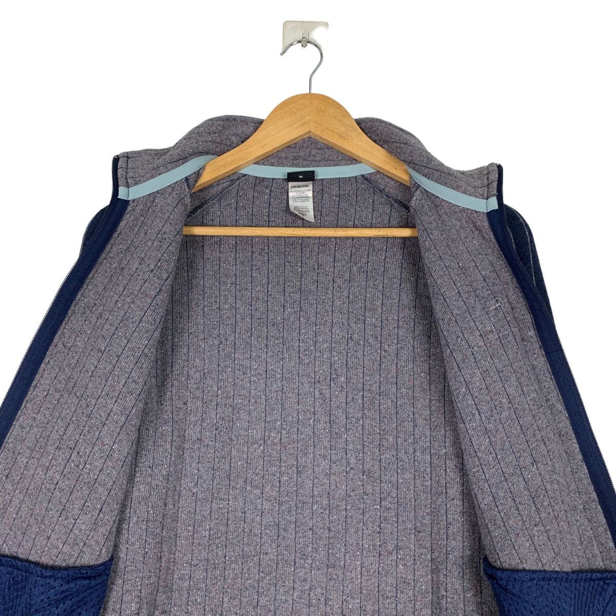 Patagonia PATAGONIA Blue Striped Sweater Jacket #1102-C50 Size US M / EU 48-50 / 2 - 12 Thumbnail