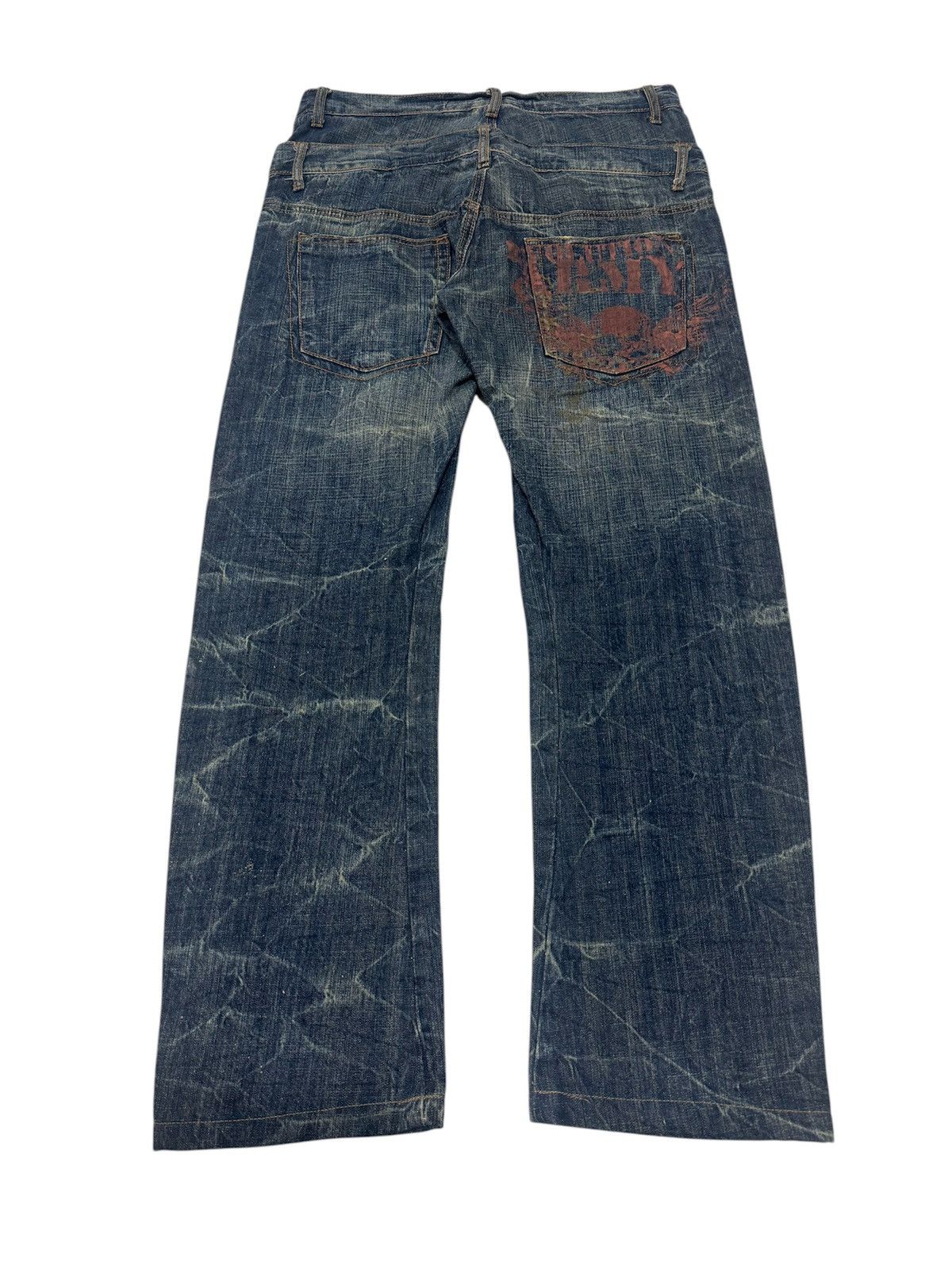 If Six Was Nine × Japanese Brand × Vintage Vintage Punk Ministry Double Waist Jeans Size US 30 / EU 46 - 5 Thumbnail