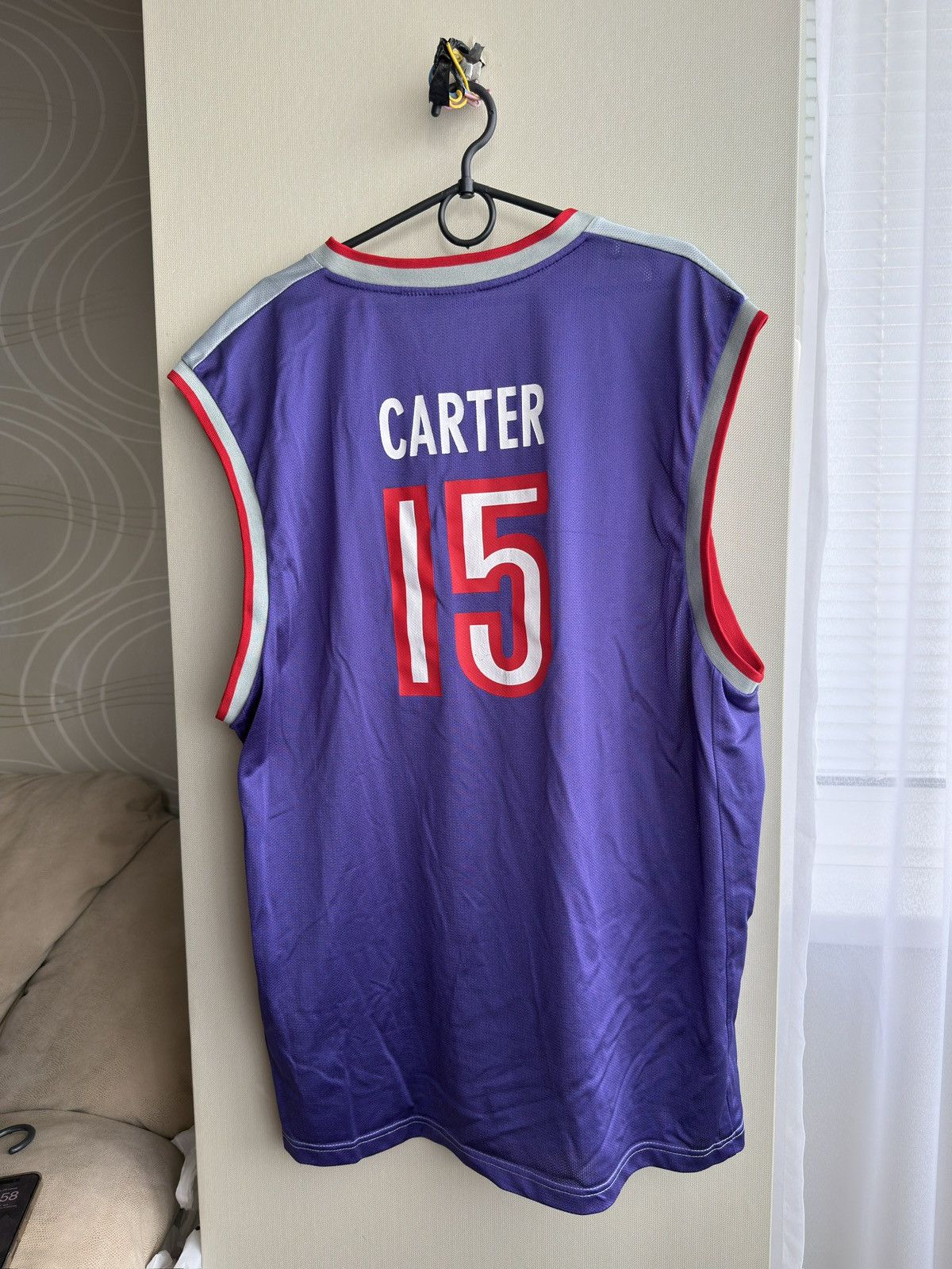Reebok Vintage Toronto Raptors Vince Carter Reebok Jersey Size US XL / EU 56 / 4 - 7 Thumbnail