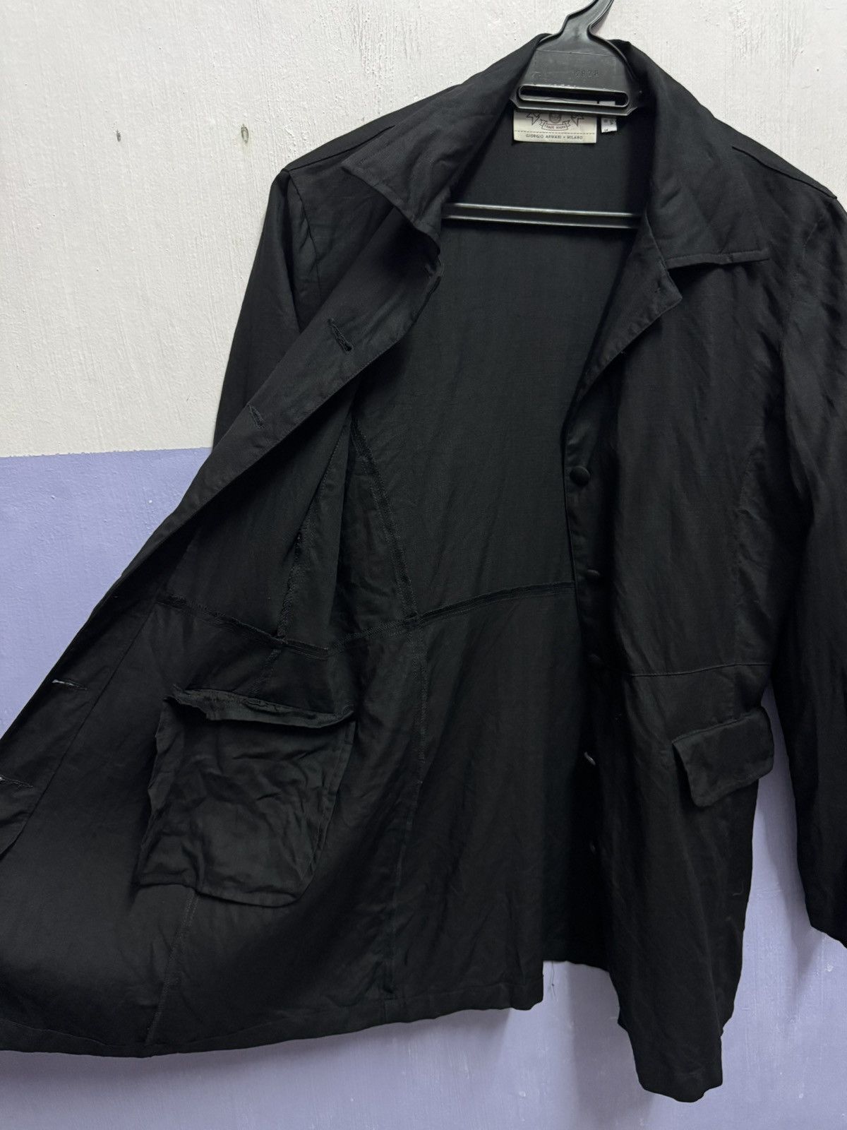 Giorgio Armani Giorgio Armani Linen Jacket Size M / US 6-8 / IT 42-44 - 12 Thumbnail