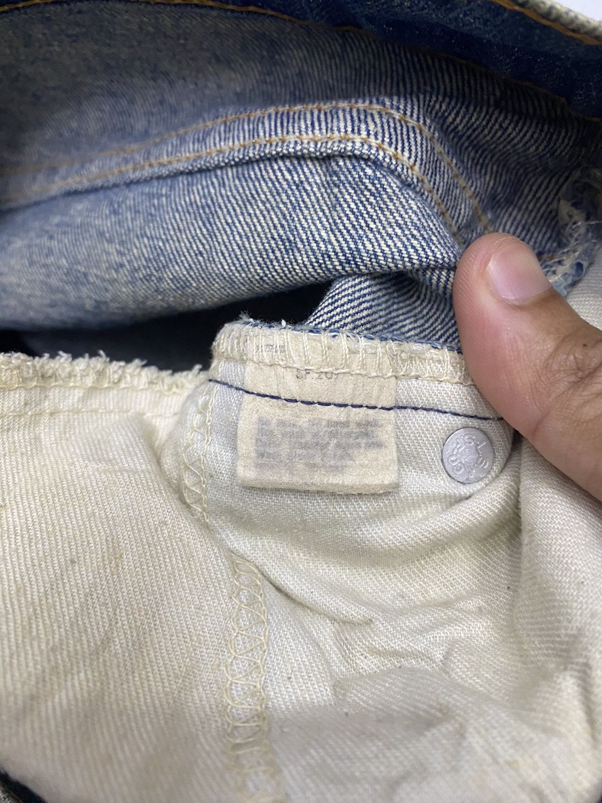 Levi's 🔥Thrashed Orange Tab Levi’s Flare Distress Bootcut Jean Size US 31 - 9 Thumbnail