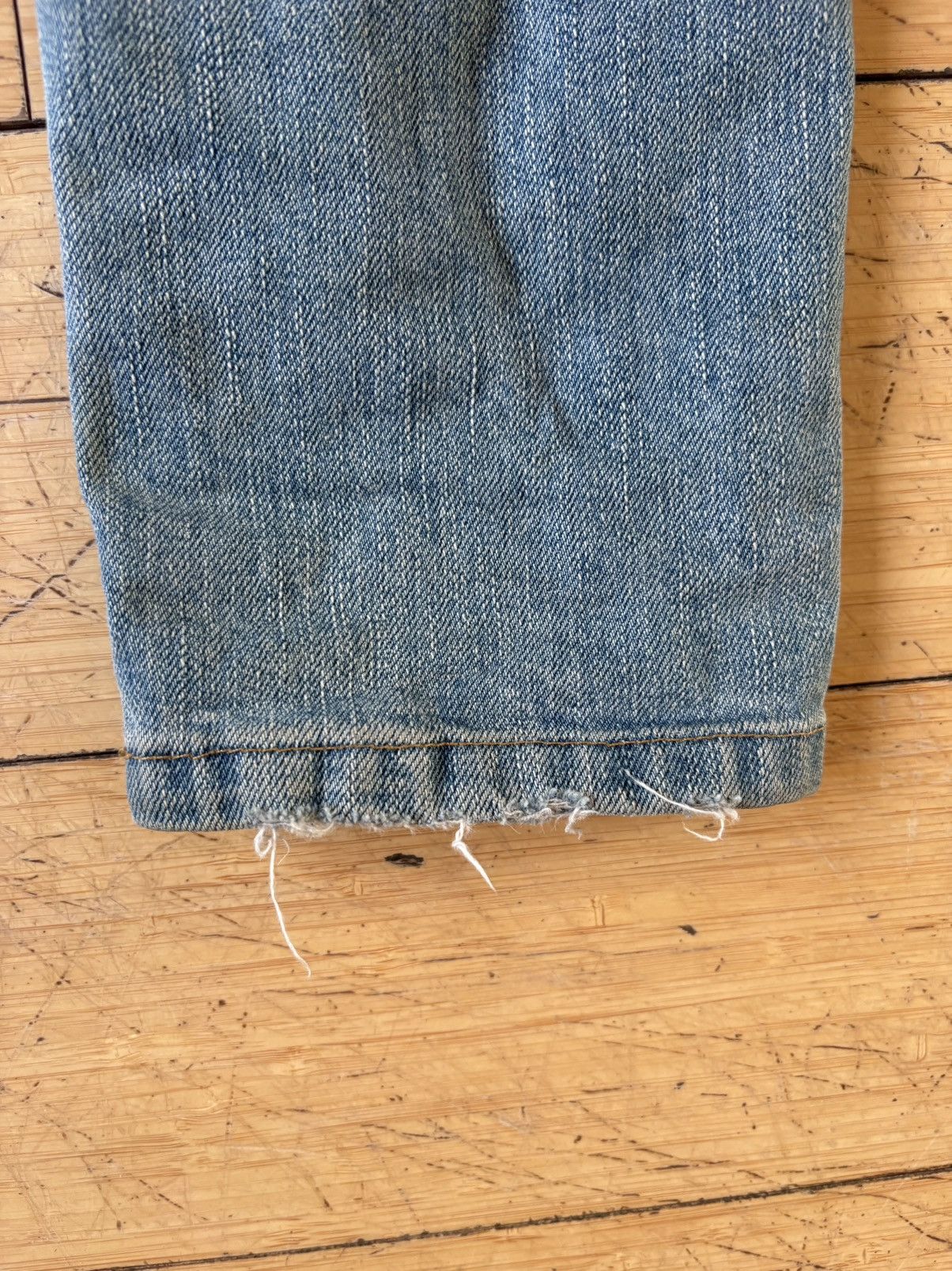 Yves Saint Laurent Ysl ripped denim Size US 27 - 7 Thumbnail