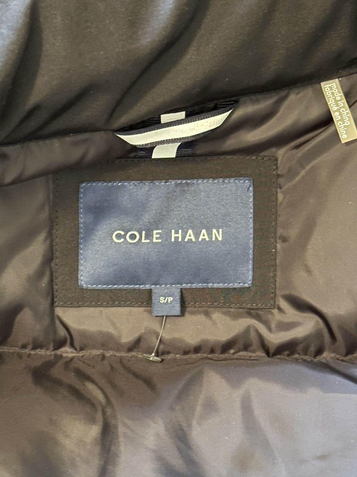 Cole Haan Black Fur-Hood Fishtail Parka Size US S / EU 44-46 / 1 - 5 Thumbnail