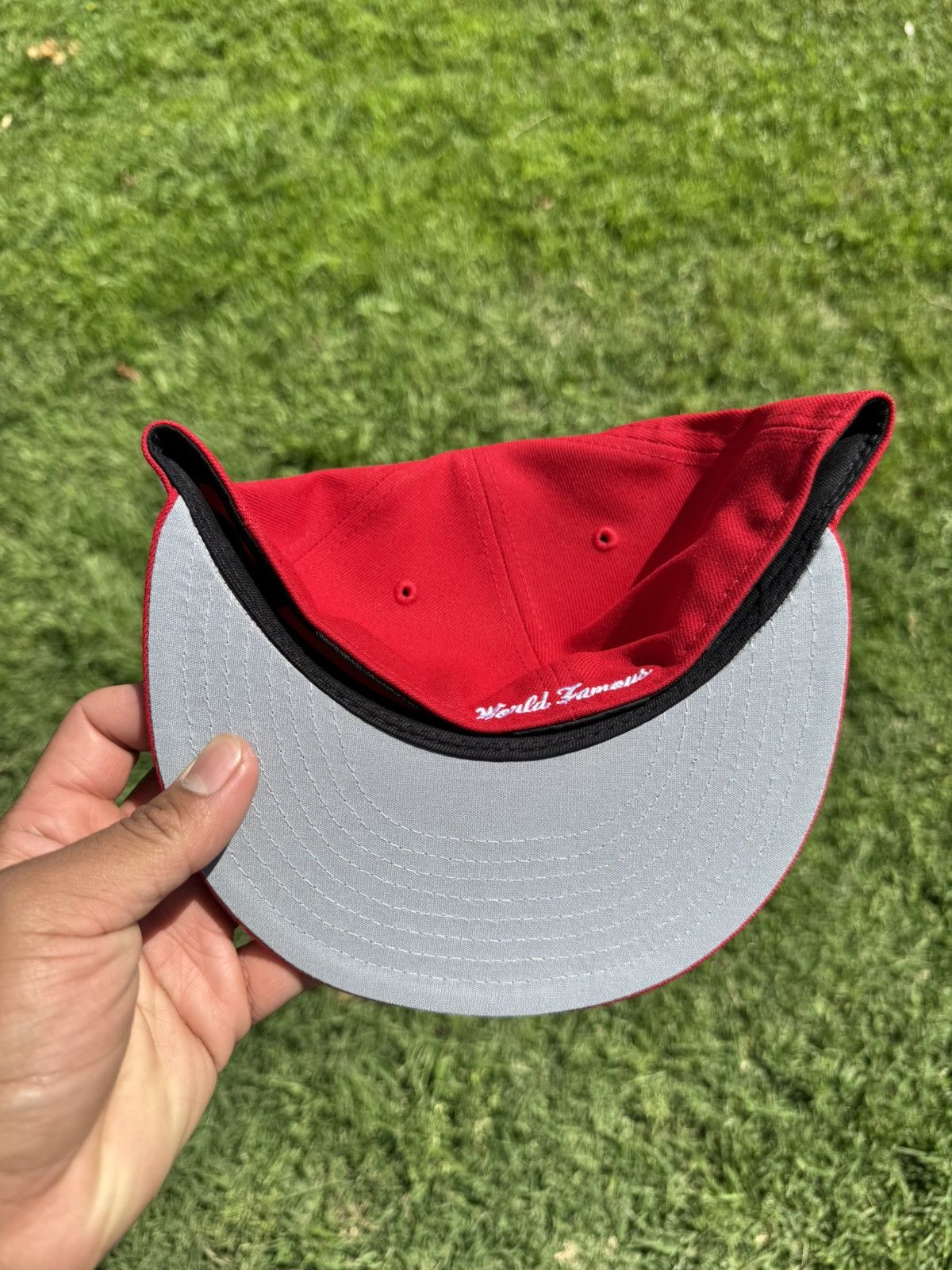 New Era × Supreme Supreme Shop Box Logo Red (Size 7 1/2 ) Size ONE SIZE - 4 Thumbnail