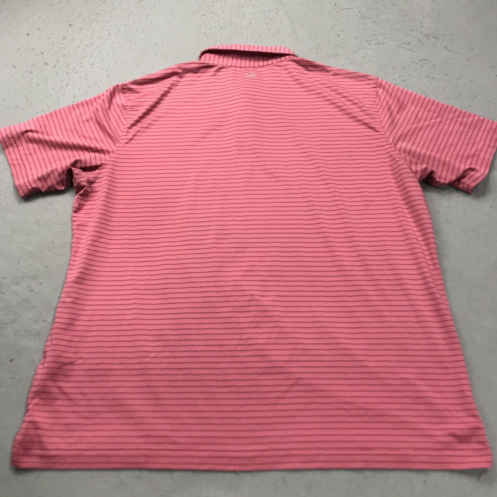 Peter Millar Peter Millar Crown Crafted Polo Shirt Mens 2XL Pink Stretch Crown Crafted Golf Logo polo shirt 2XL Mens Pink Sports Preppy Classic Golf Mens Size US XXL / EU 58 / 5 - 6 Thumbnail