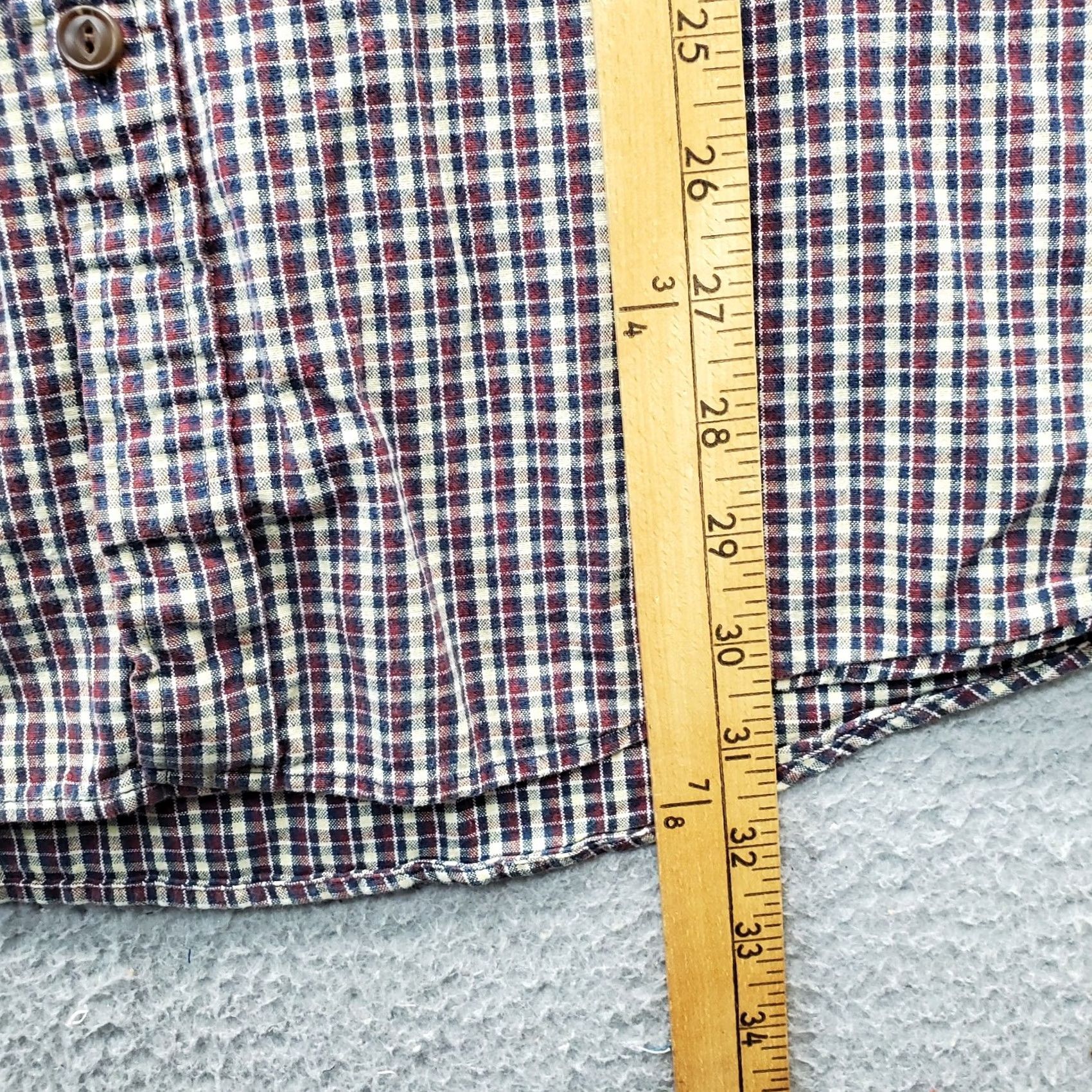Vintage Aéropostale Shirt Mens M Multi Plaid Cotton Short Sleeve Button-Down Collar Size US M / EU 48-50 / 2 - 3 Thumbnail