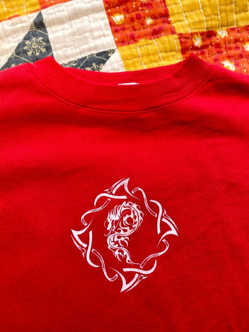 Vintage Vintage 90s Karma Sweatshirt Size US L / EU 52-54 / 3 - 5 Thumbnail