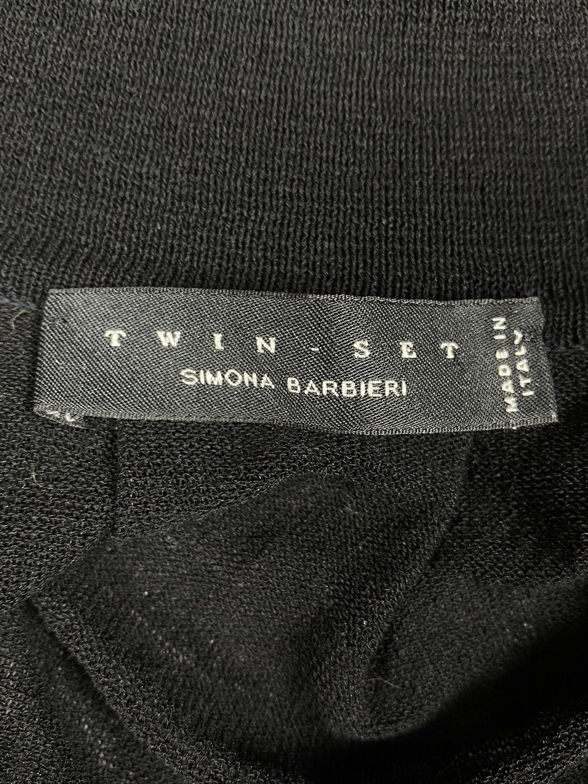 TWINSET Twin Set Simona Barbieri Designed Luxury Polo West Sweater Size M / US 6-8 / IT 42-44 - 8 Thumbnail