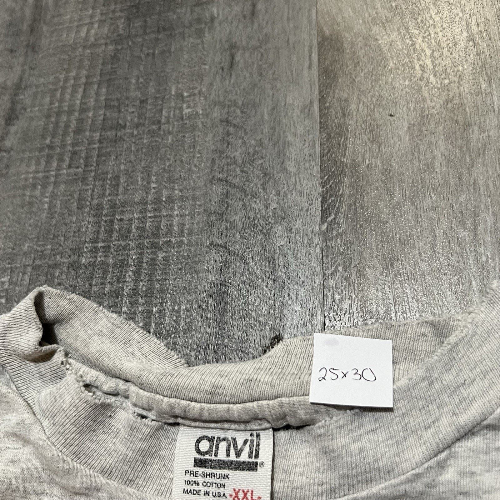 Anvil VTG Arizona Native American Tee Paper Thin Distressed Tee 2X Size US XXL / EU 58 / 5 - 8 Thumbnail