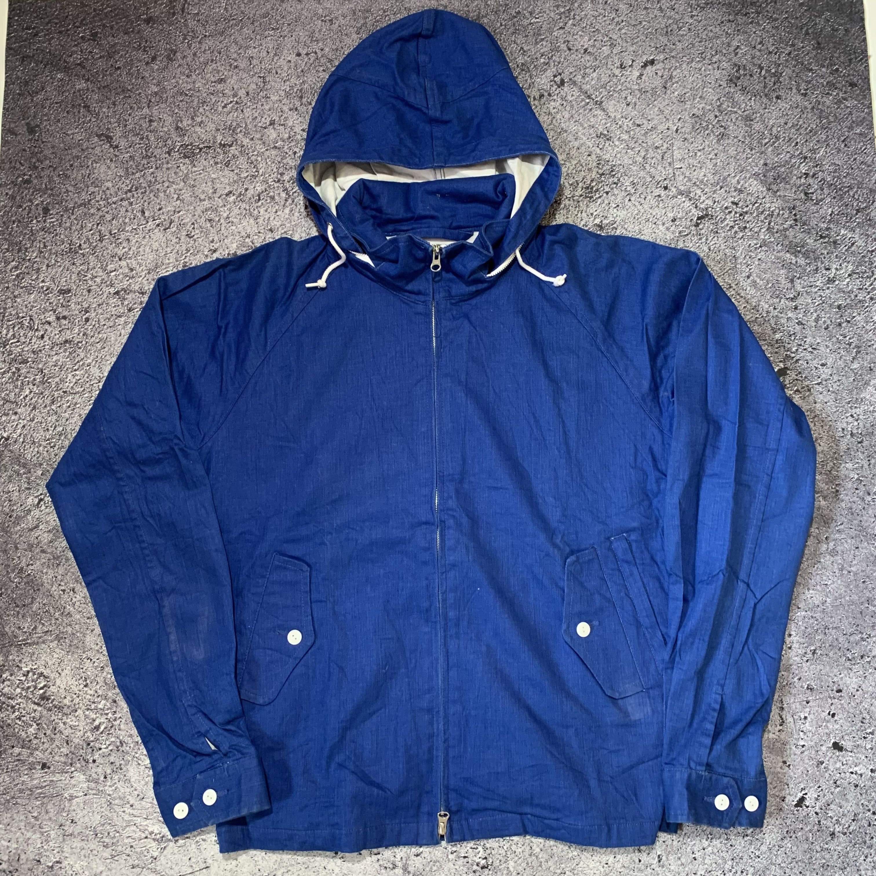 2000s Cabane de Zucca Issey Work Hodded Jacket