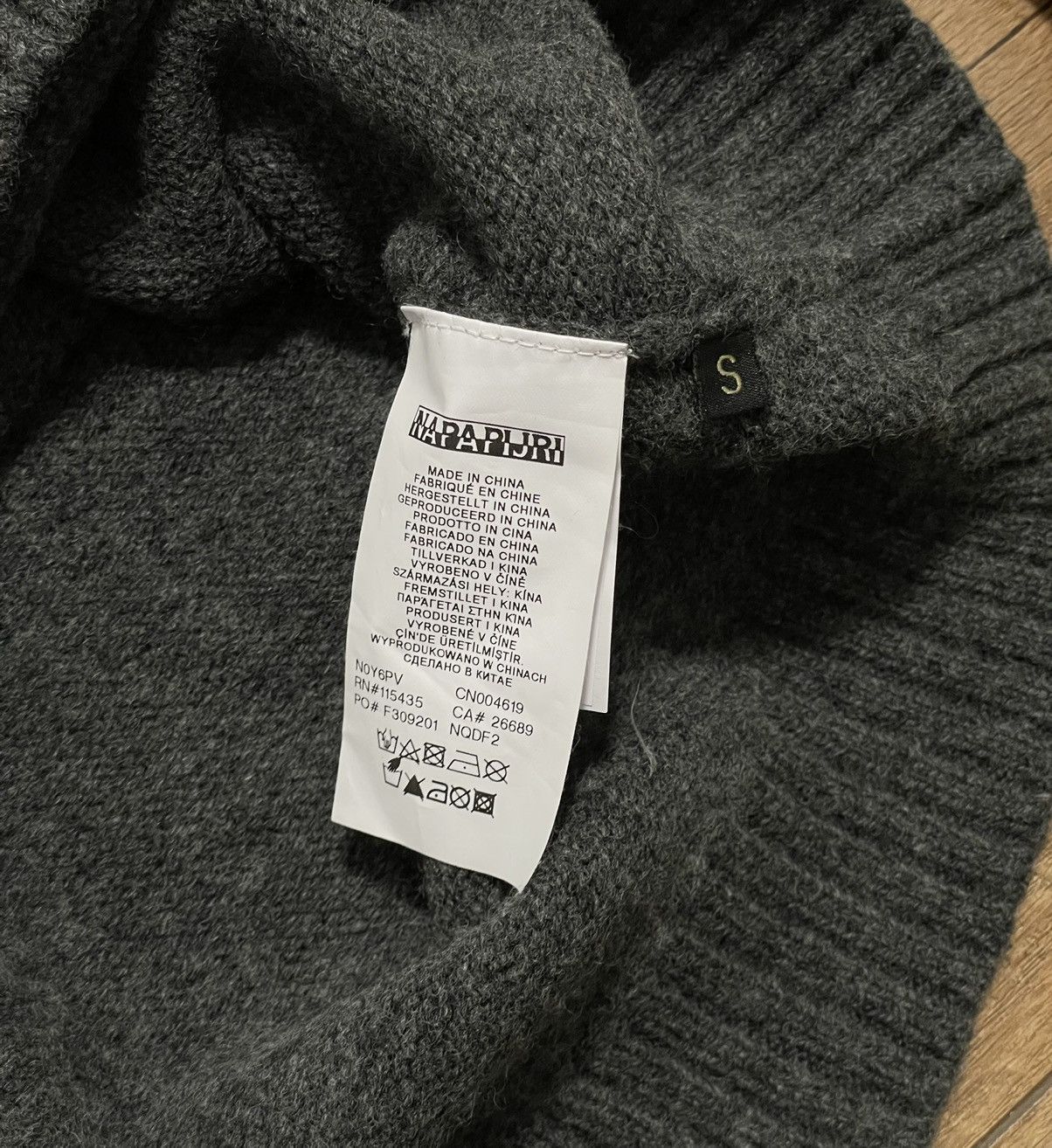 Napapijri Napapijri Geographic 1/4 Zip Wool Sweater Pullover Size US S / EU 44-46 / 1 - 6 Thumbnail