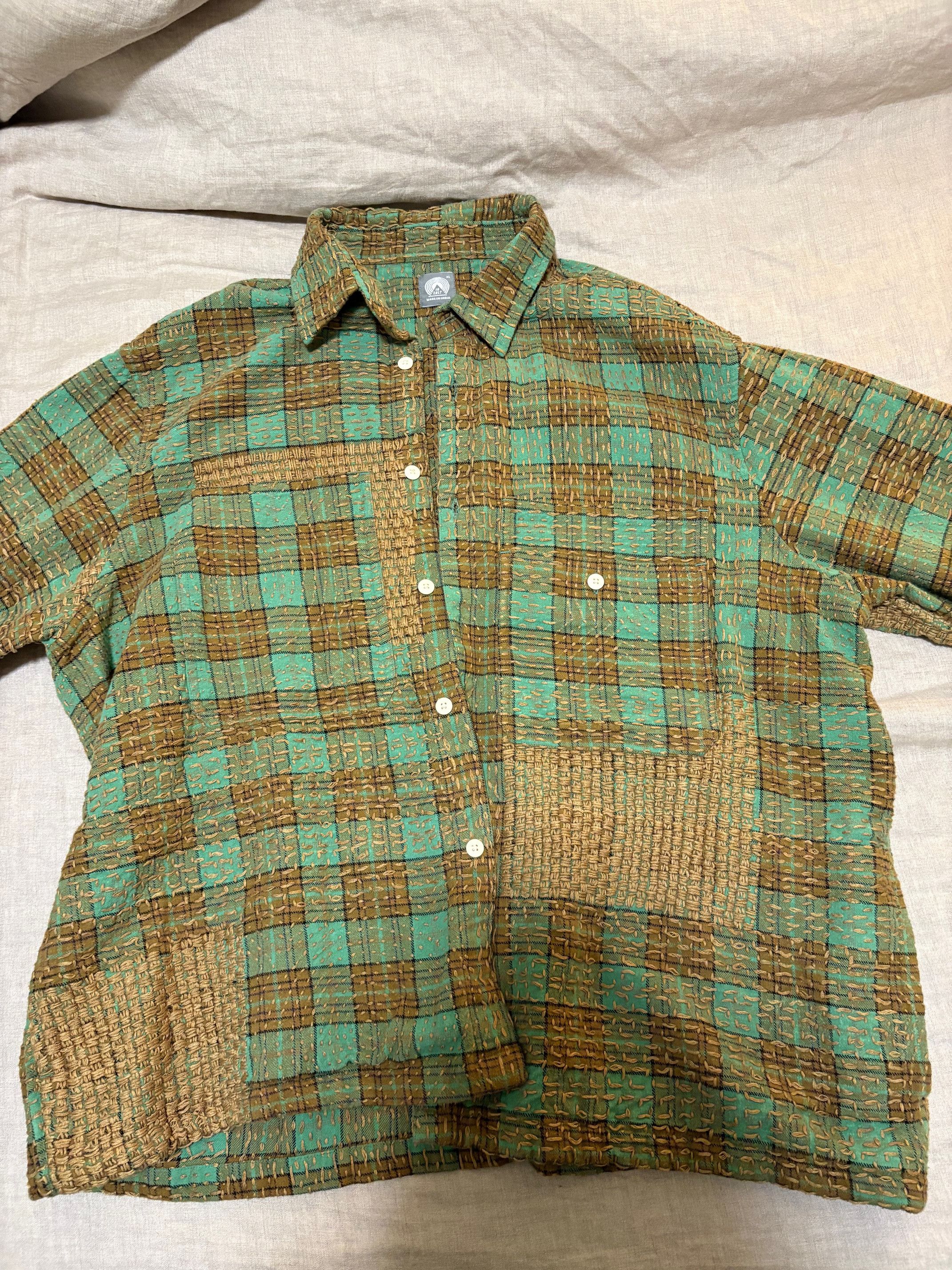18 East 18 EAST PILCHUCK HAND-EMBROIDERED OVERSHIRT Size US XL / EU 56 / 4 - 2 Thumbnail