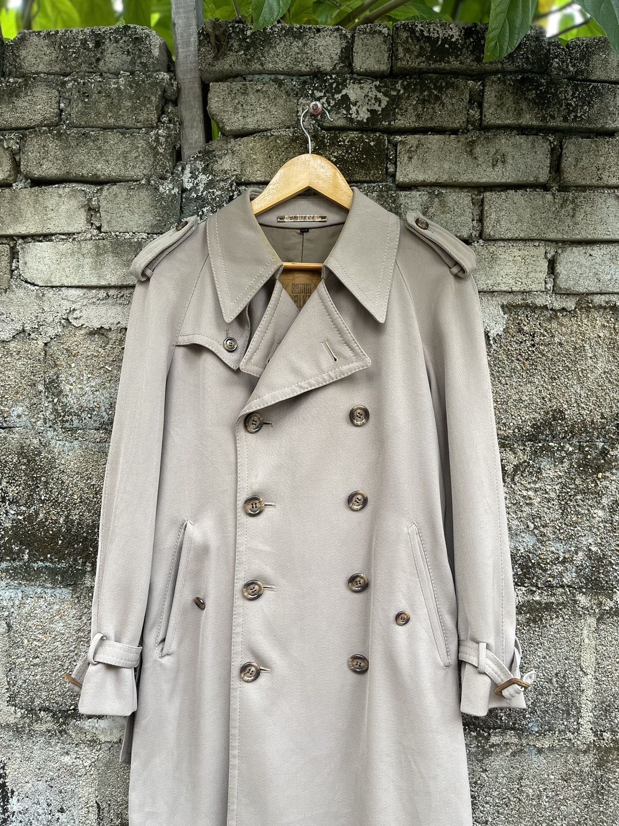 Designer × Vintage SAMM WALKER DOUBLE BREASTED HEAVY COAT Size US M / EU 48-50 / 2 - 4 Thumbnail