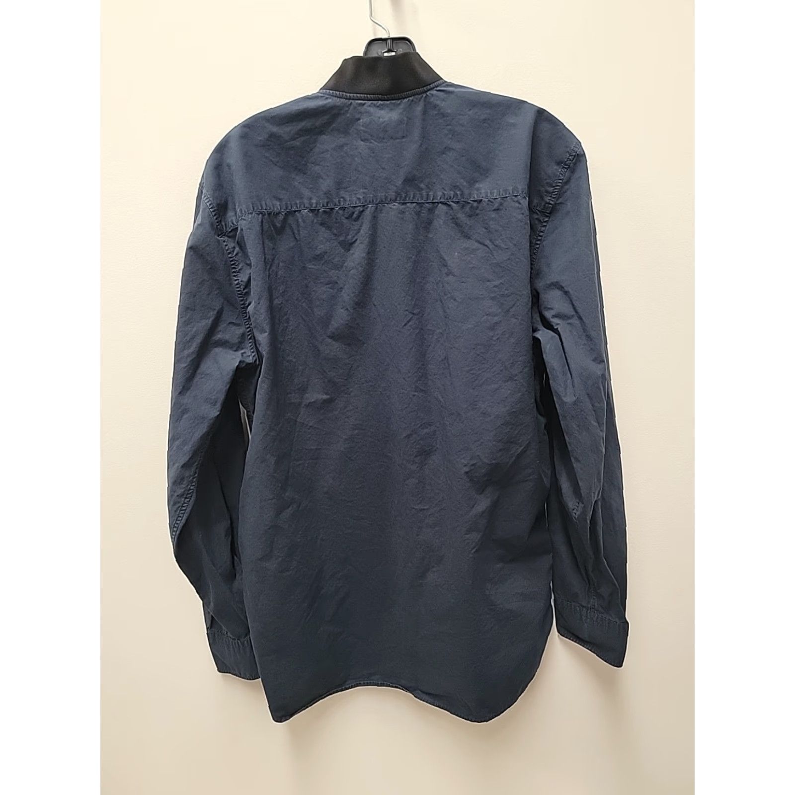 Vintage Maison Kitsuné Shirt Mens Button-Up Blue 43 Cotton Long Sleeve Casual Made in Portugal Size US XL / EU 56 / 4 - 6 Thumbnail
