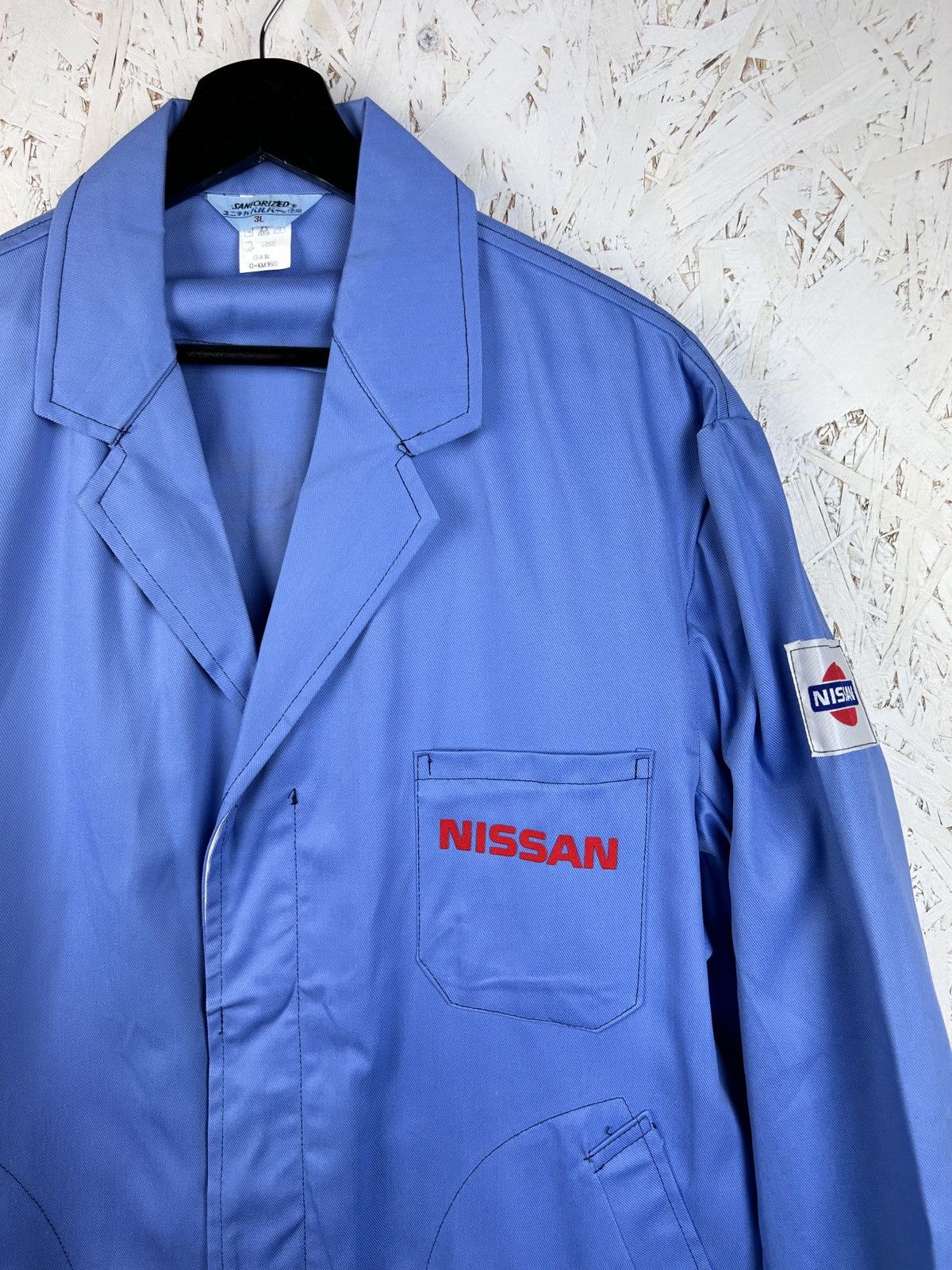 Vintage Vintage Nissan Japan JDM Mechanic Coat In Blue Size US L / EU 52-54 / 3 - 2 Thumbnail