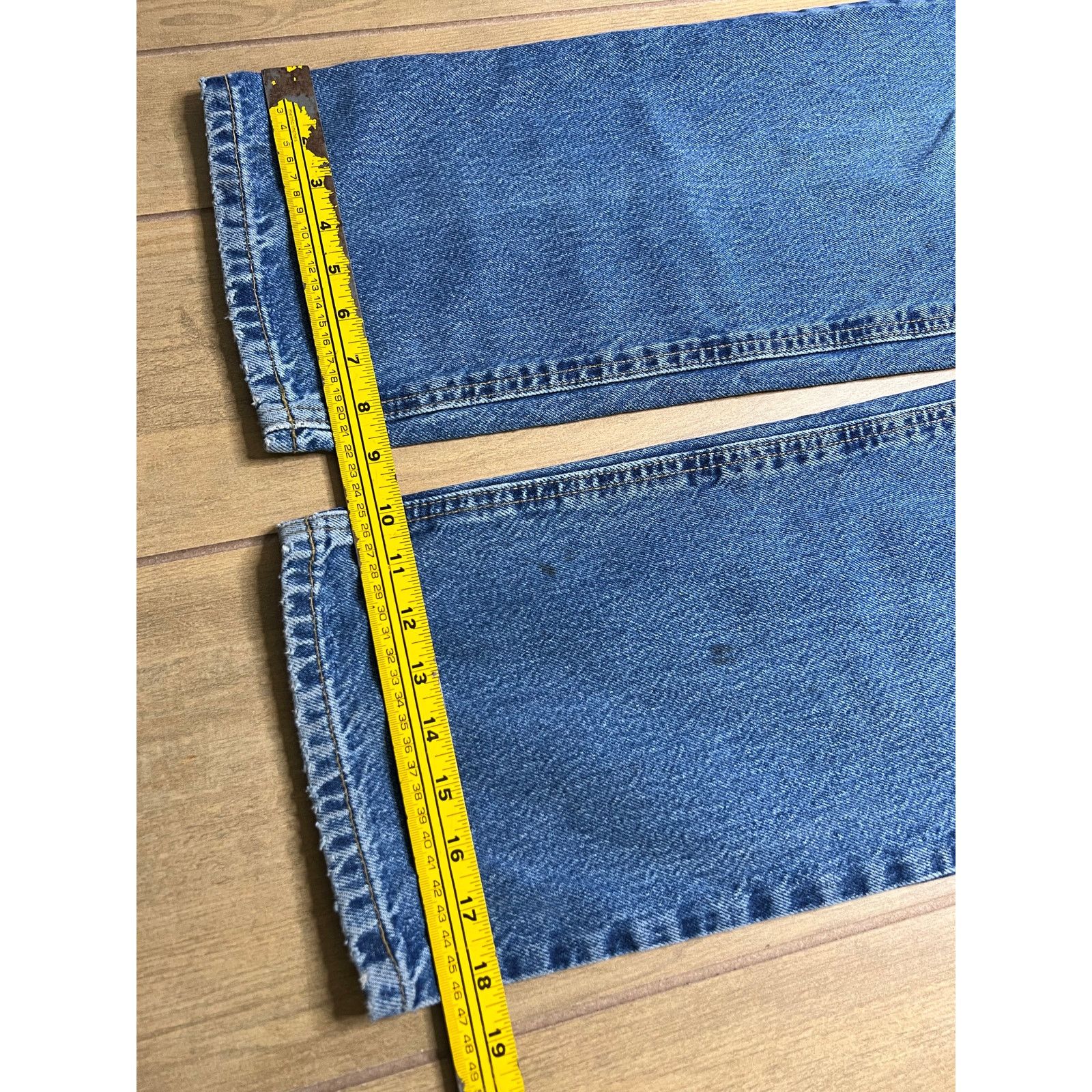 Carhartt Vintage Carhartt Jeans Mens 34x32 Blue Denim Utility Work Size US 34 / EU 50 - 7 Thumbnail