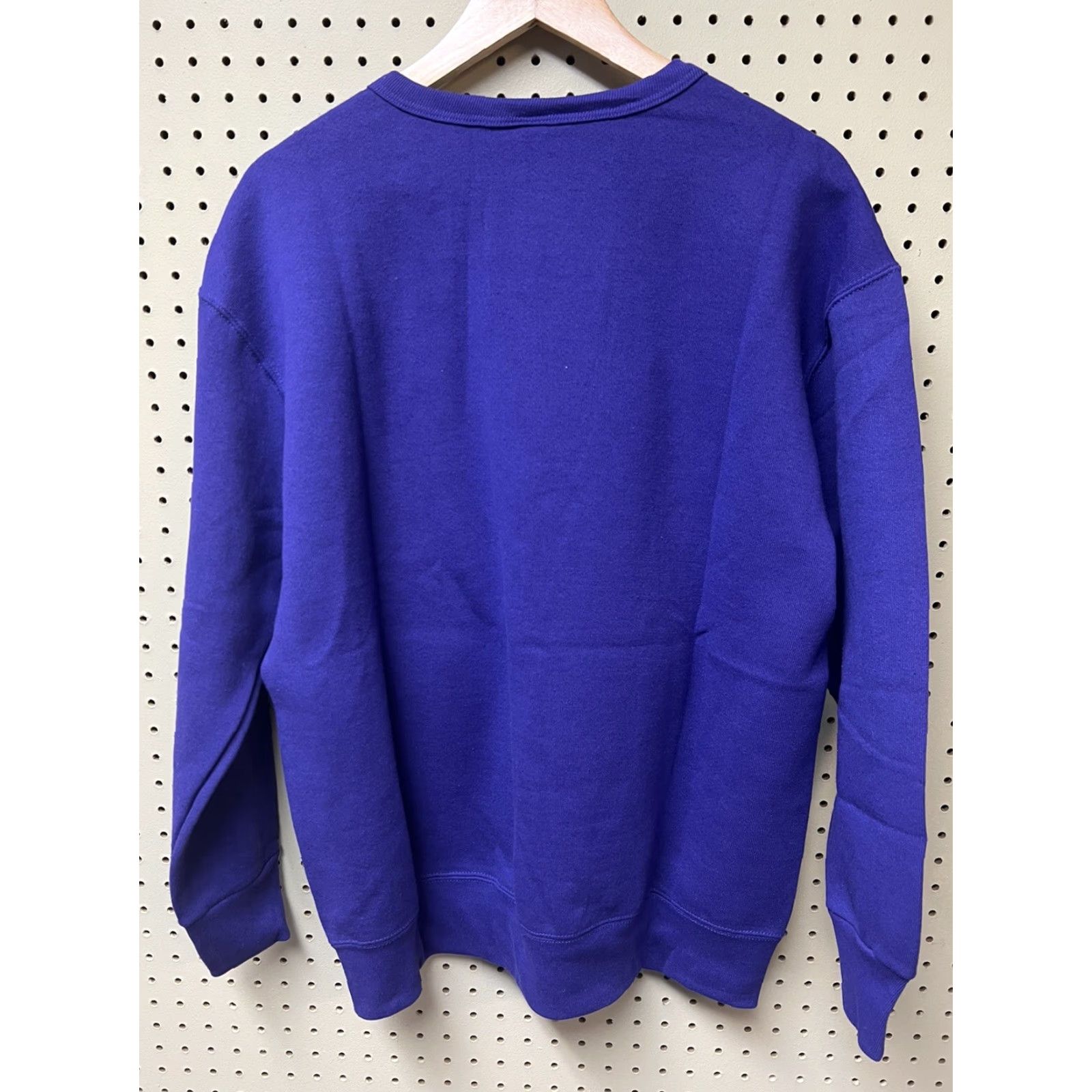 Vintage VINTAGE Newport Purple Long Sleeve Sweatshirt XL Women Embroidered Pullover Cotton Blend Size XL / US 12-14 / IT 48-50 - 2 Thumbnail