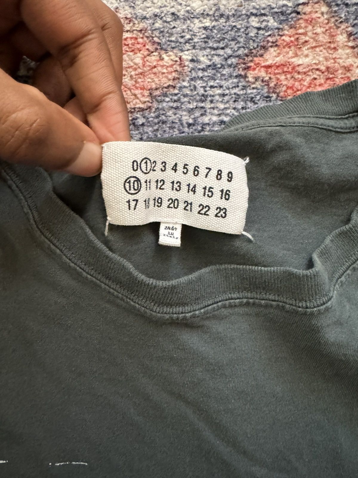 Maison Margiela Margiela stamp logo Size US XL / EU 56 / 4 - 5 Thumbnail