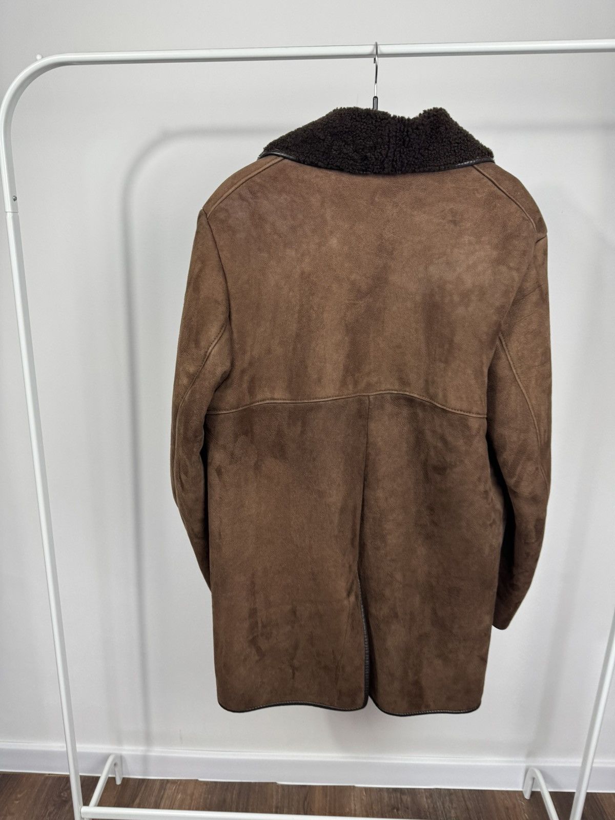 Other Vintage Women’s Genuine Sheepskin Shearling Leather Coat Size XL / US 12-14 / IT 48-50 - 11 Thumbnail