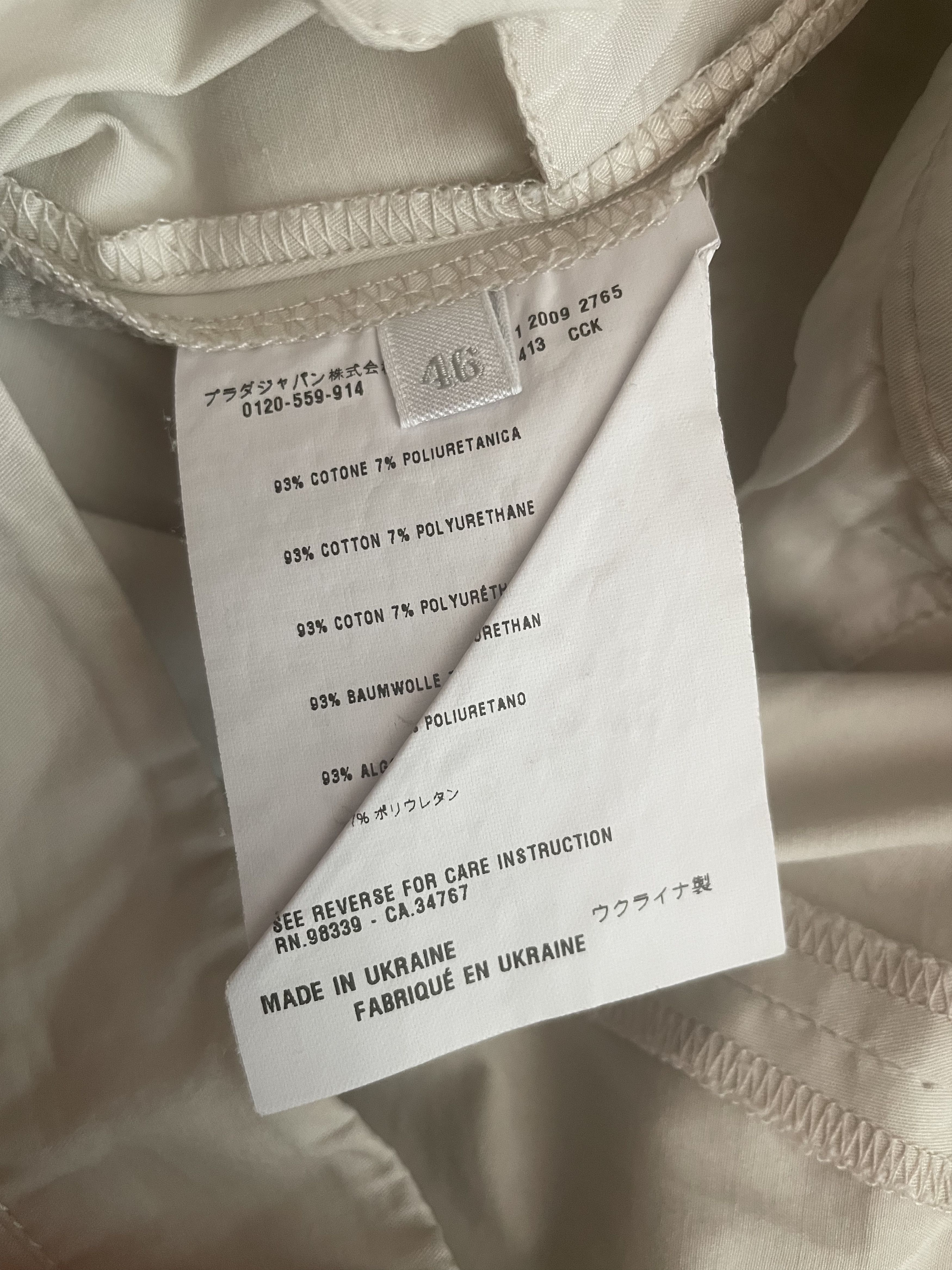Prada Prada Y2K Vintage Silver Tab Luna Rossa Pants Size 34" / US 12 / IT 48 - 7 Thumbnail
