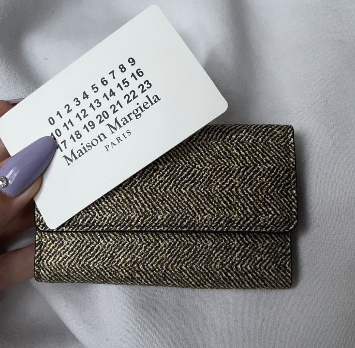 Maison Margiela Maison Margiela Big Logo Small key holder case Size ONE SIZE - 2 Thumbnail