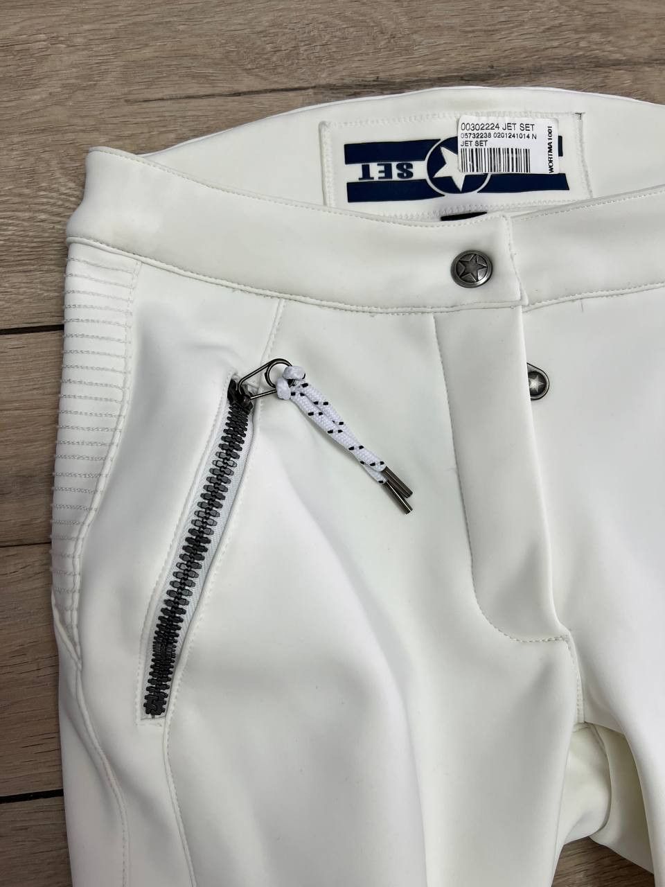 JET SET Women Jet Set Ski Snow Winter White Trousers size 1 / S / 36 Size 28" / US 6 / IT 42 - 9 Thumbnail