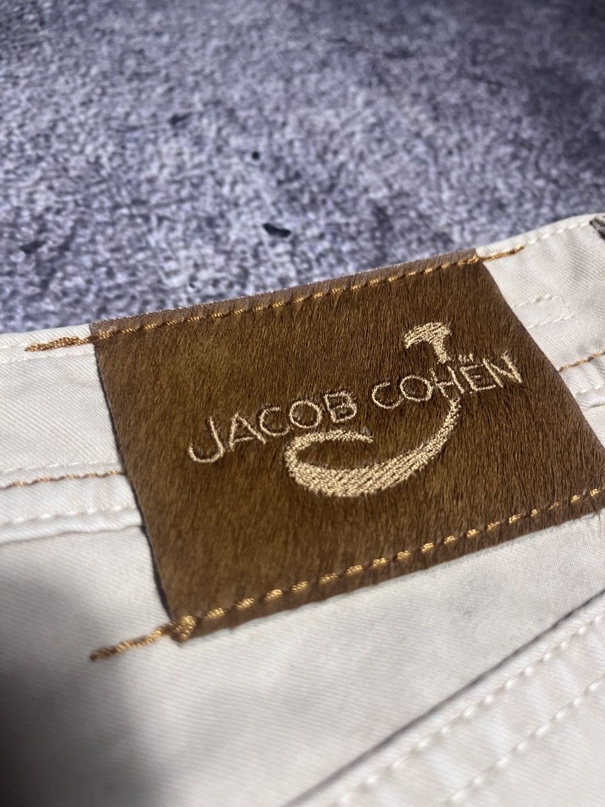 Jacob Cohen Jacob Cohen J623 Comfort Luxury Jeans Beige Mens Size 31 Size US 31 - 11 Thumbnail