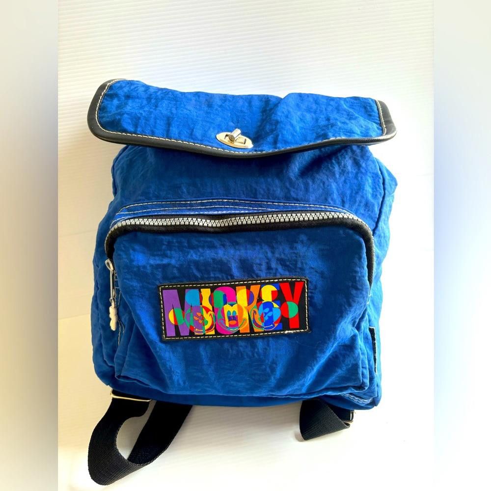 Disney Mickey unlimited blue vintage backpack Size ONE SIZE - 1 Thumbnail