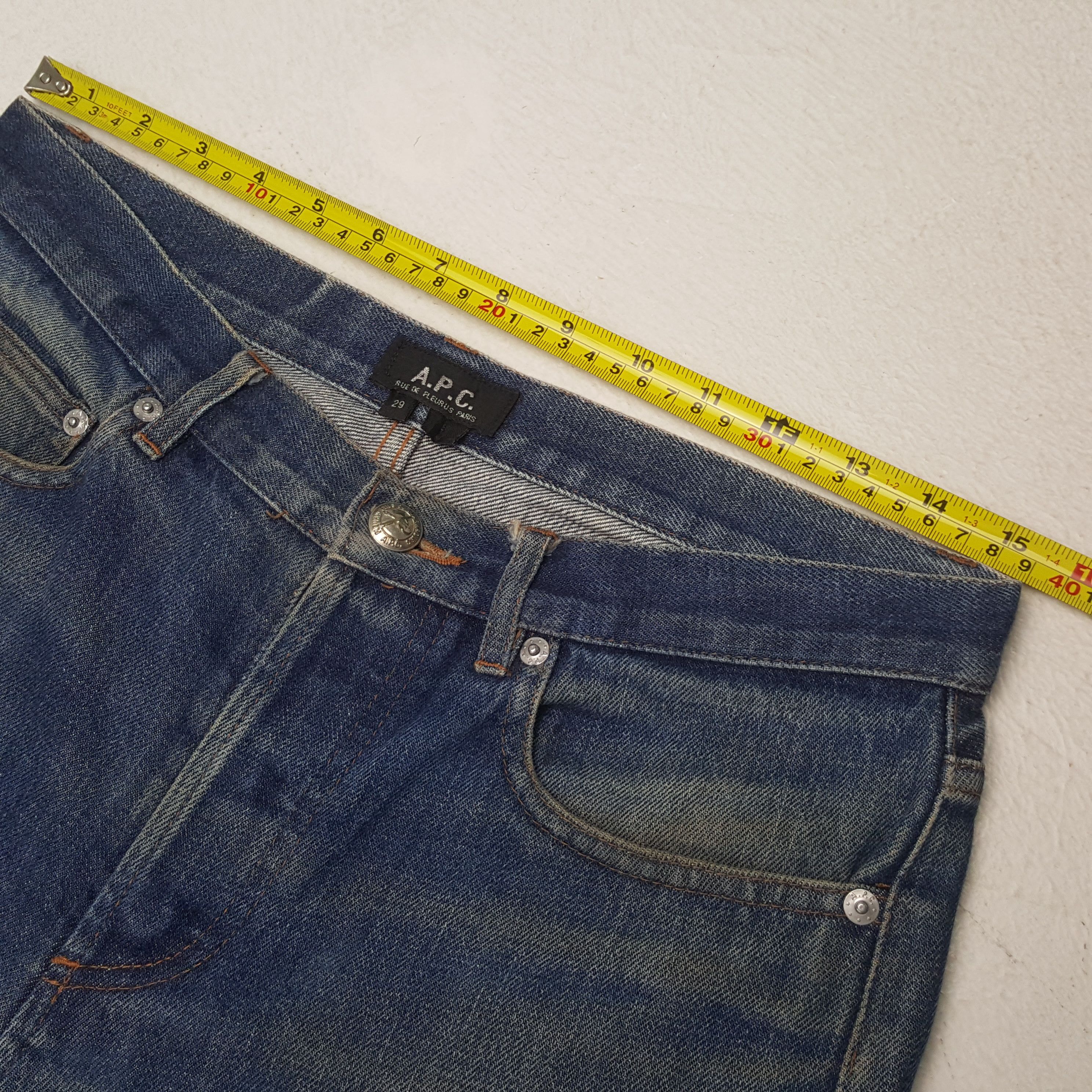 A.P.C. APC Selvedge Japanese Style Jeans RR21 Size US 31 - 7 Thumbnail