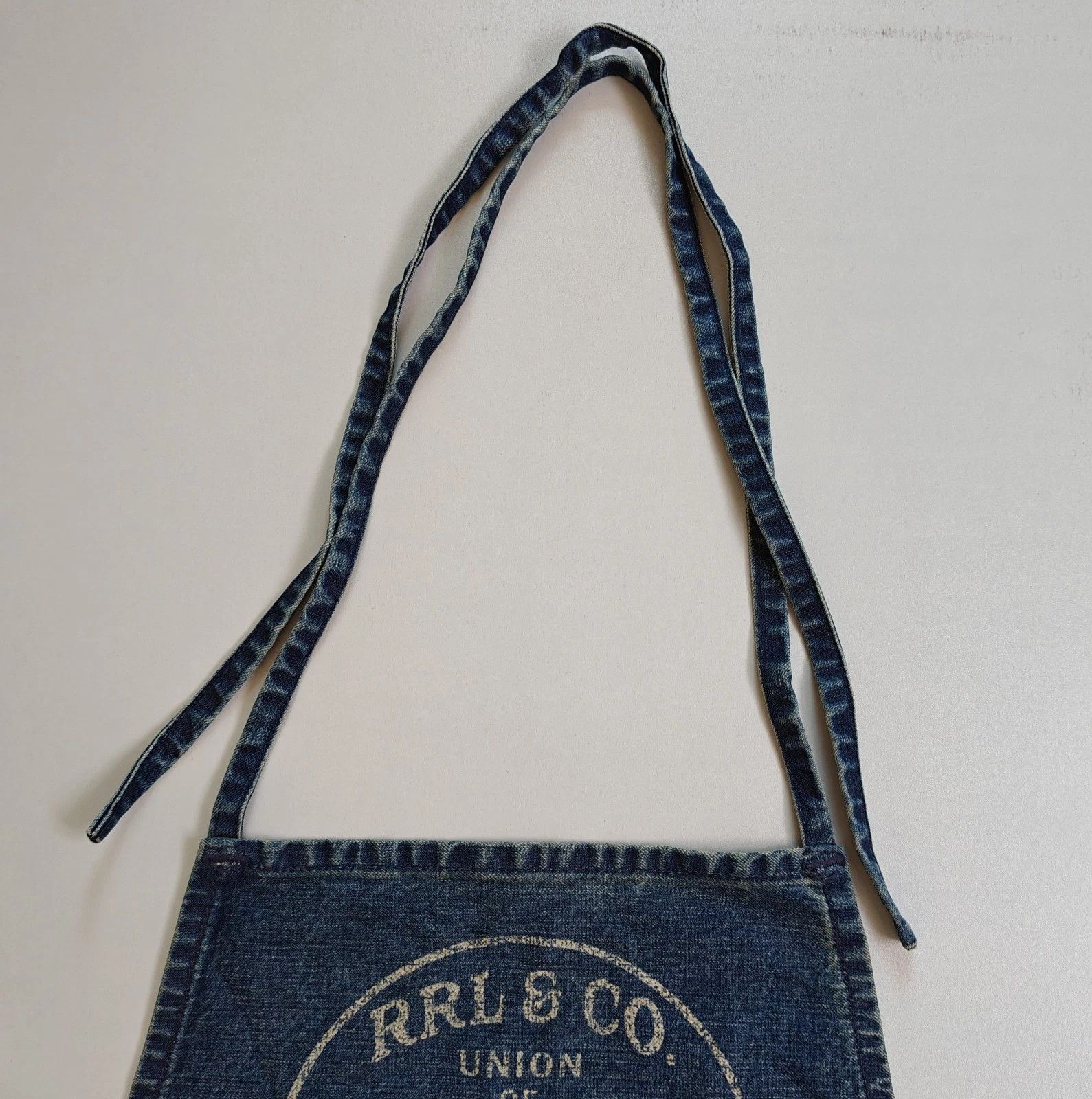 RRL Ralph Lauren Double RL Cotton Denim Apron FTP 1203 Size ONE SIZE - 5 Thumbnail