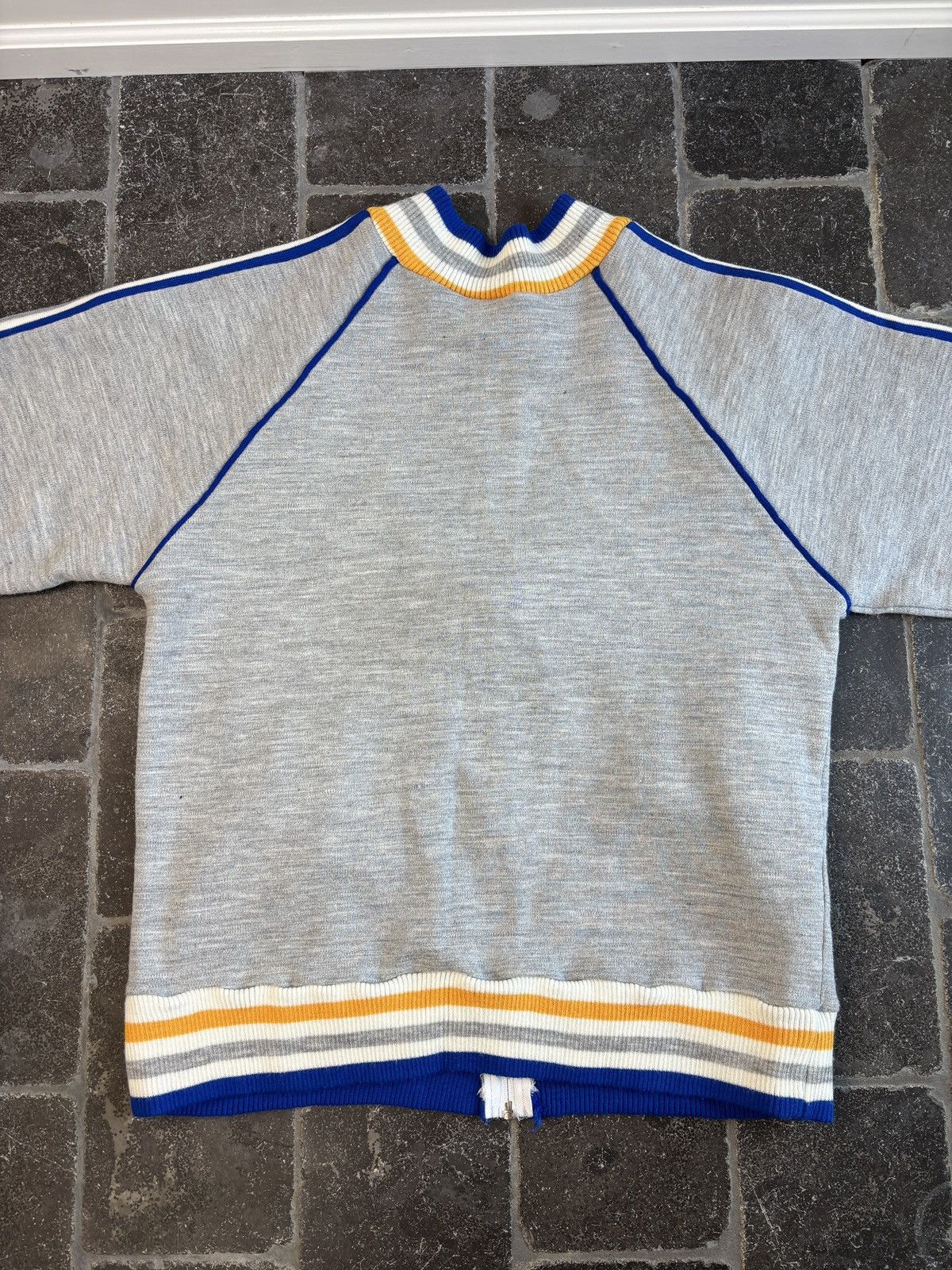 Vintage Vintage Tracksuit 2pc Two Piece Sweat Suit Pants 70s Large Size 42L - 16 Thumbnail