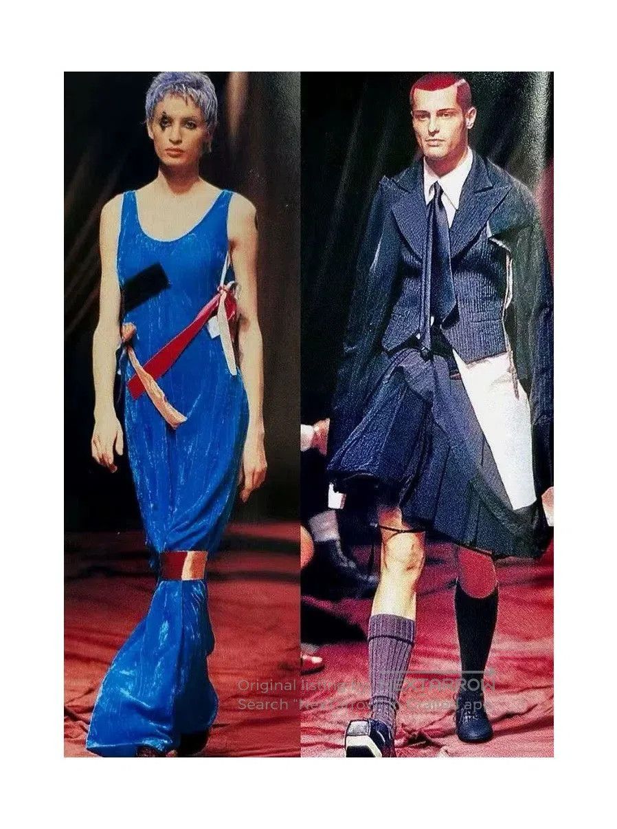 Masaki Matsushima 1999AW Runway Dress.