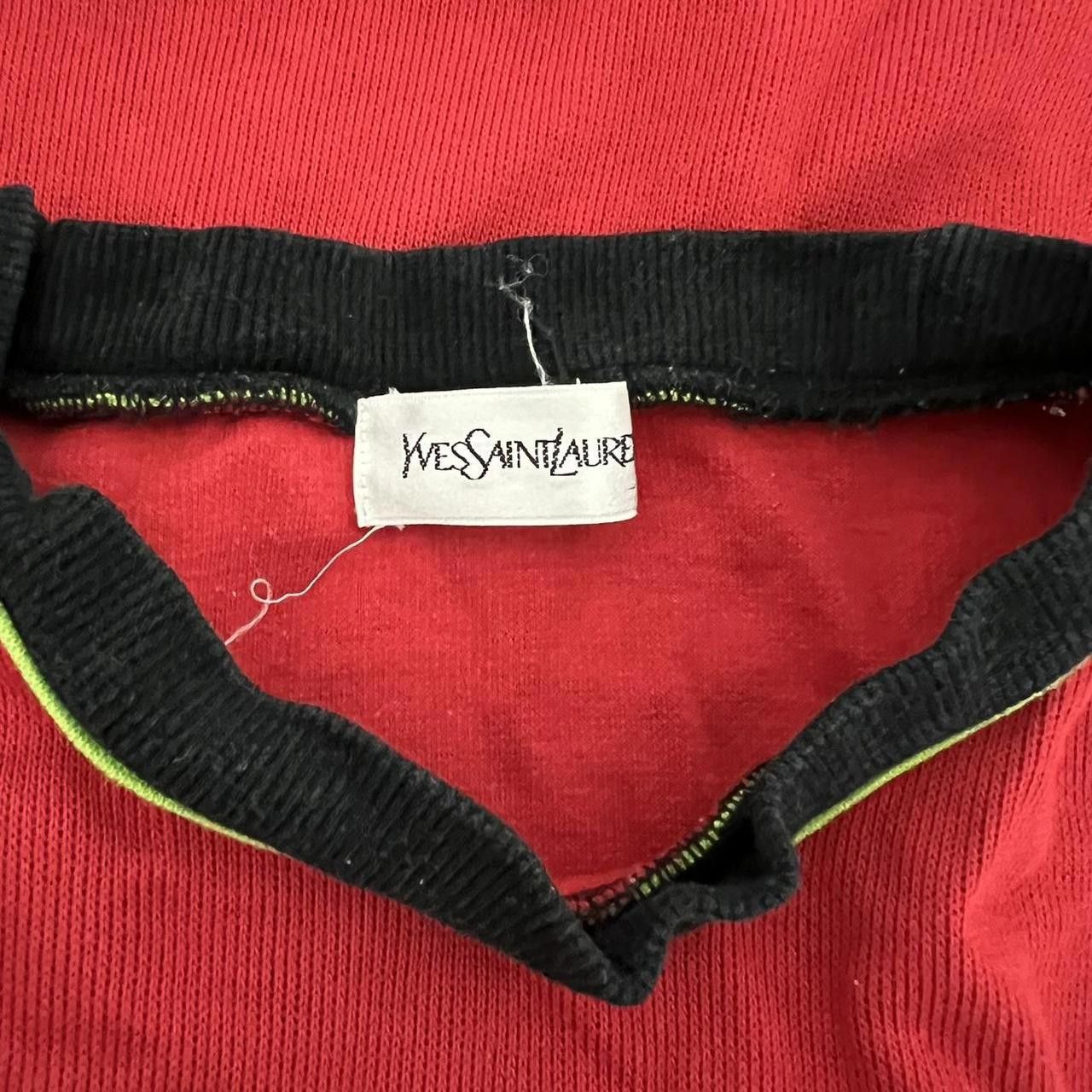 Yves Saint Laurent Yves Saint Laurent Domino Sweatshirt Size S / US 4 / IT 40 - 4 Thumbnail