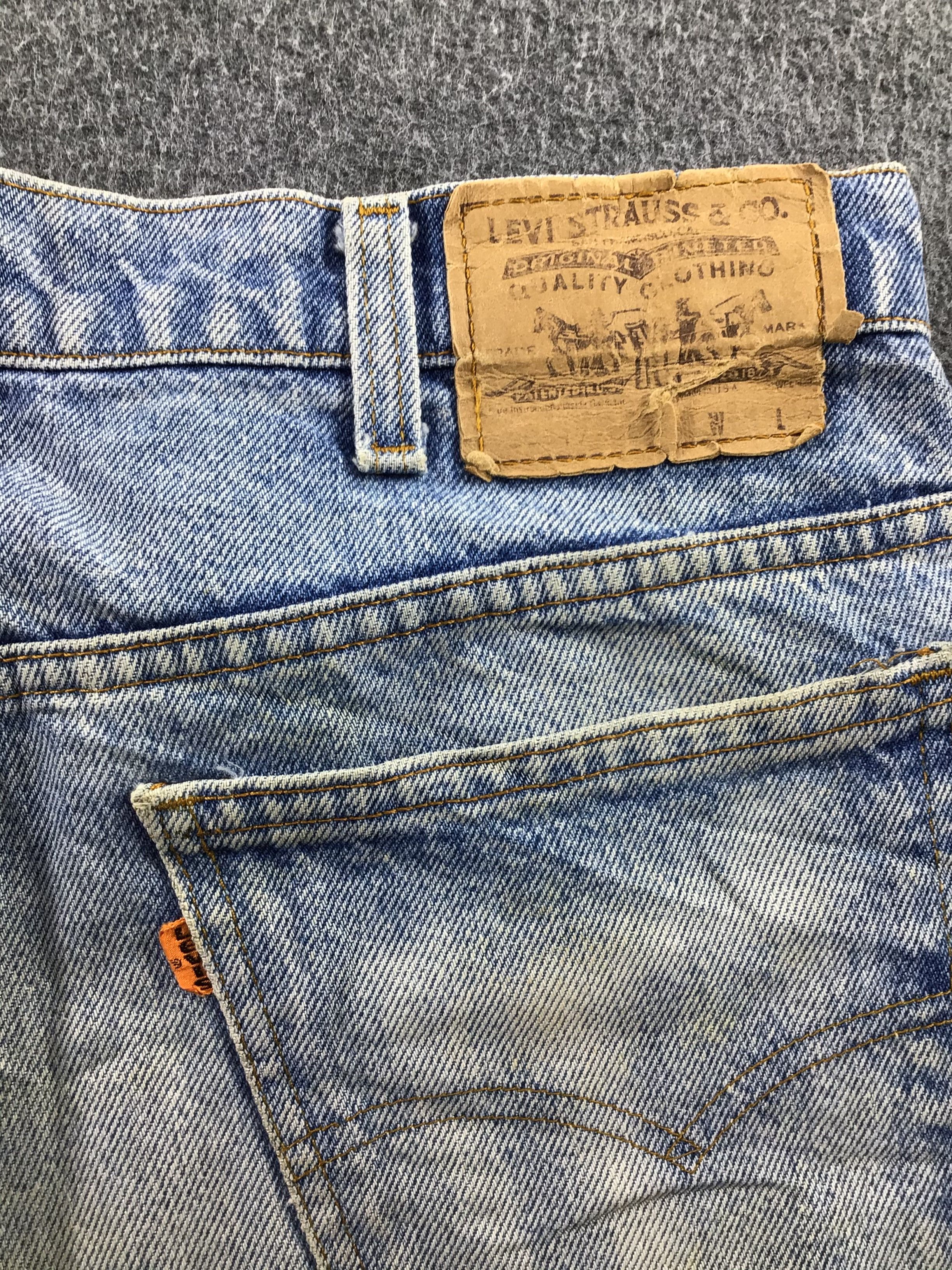 Levi's × Vintage Vintage 80s Levis Orange Tab Jeans-JM436 Size US 33 - 5 Thumbnail