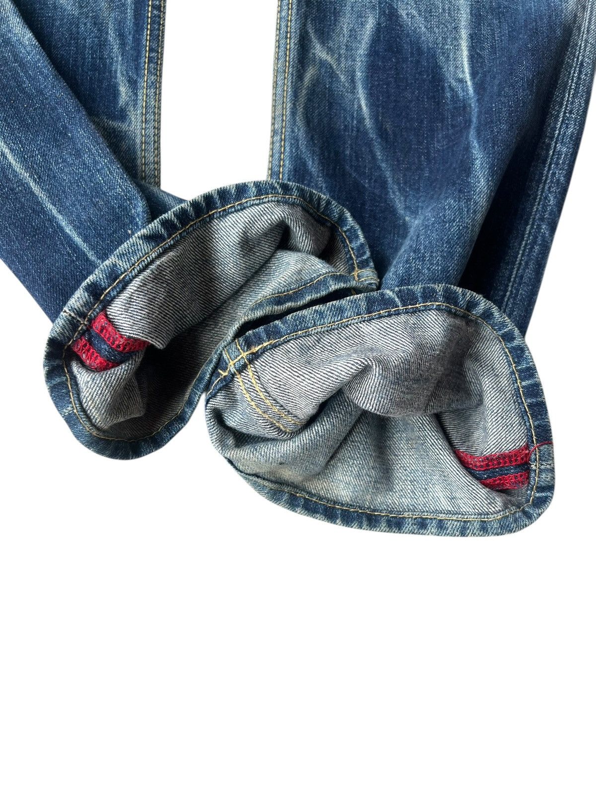 Eternal ETERNAL Japan Distressed Aging Mud Denim Jeans Size US 32 / EU 48 - 14 Thumbnail