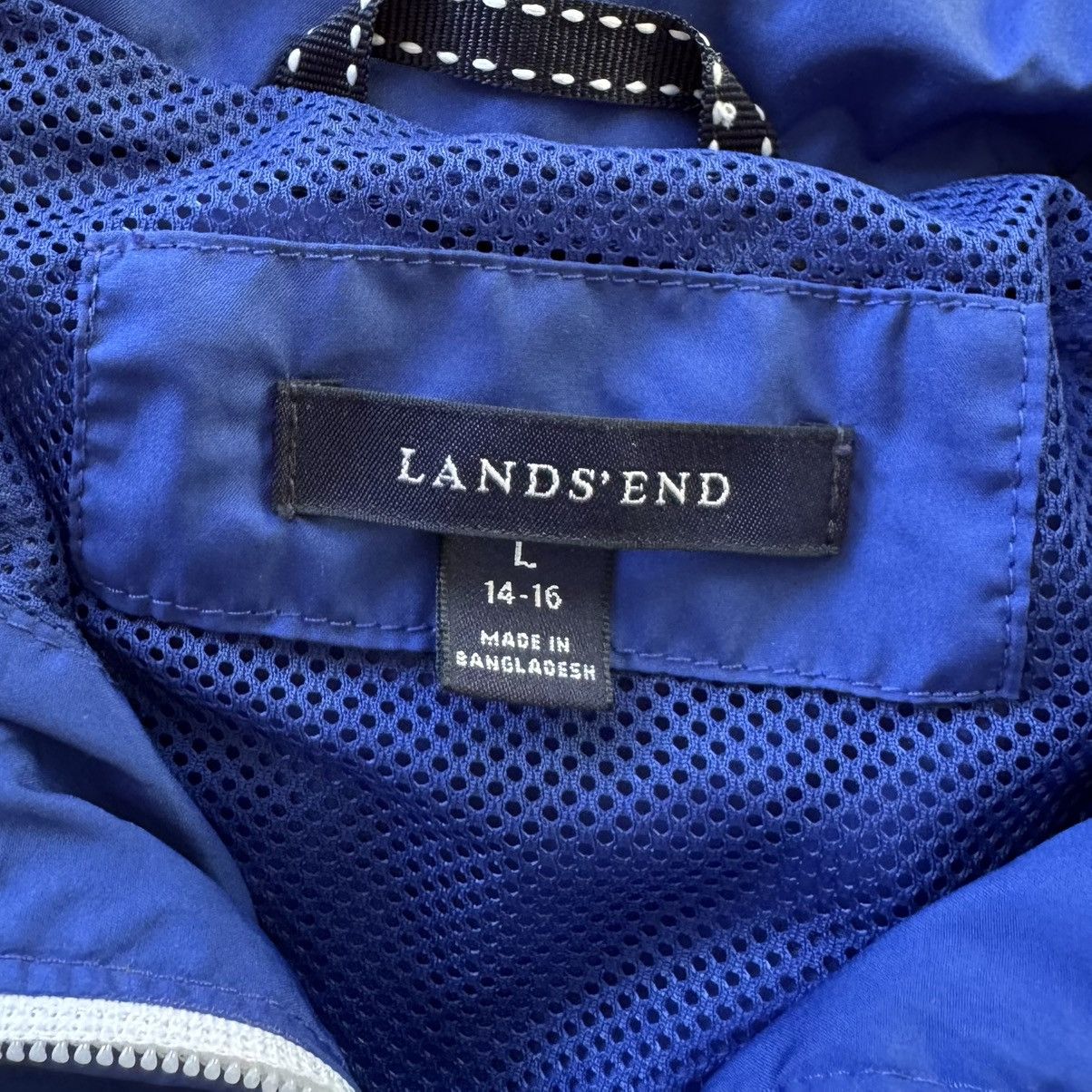 Lands' End Lands End Windbreaker Track Jacket Size US XS / EU 42 / 0 - 8 Thumbnail