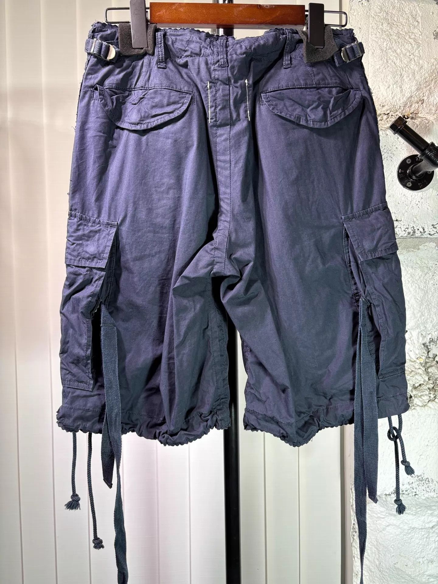Takahiromiyashita The Soloist. TAKAHIROMIYASHITA The Soloist 15SS Navy Work Shorts Size US 28 / EU 44 - 2 Thumbnail