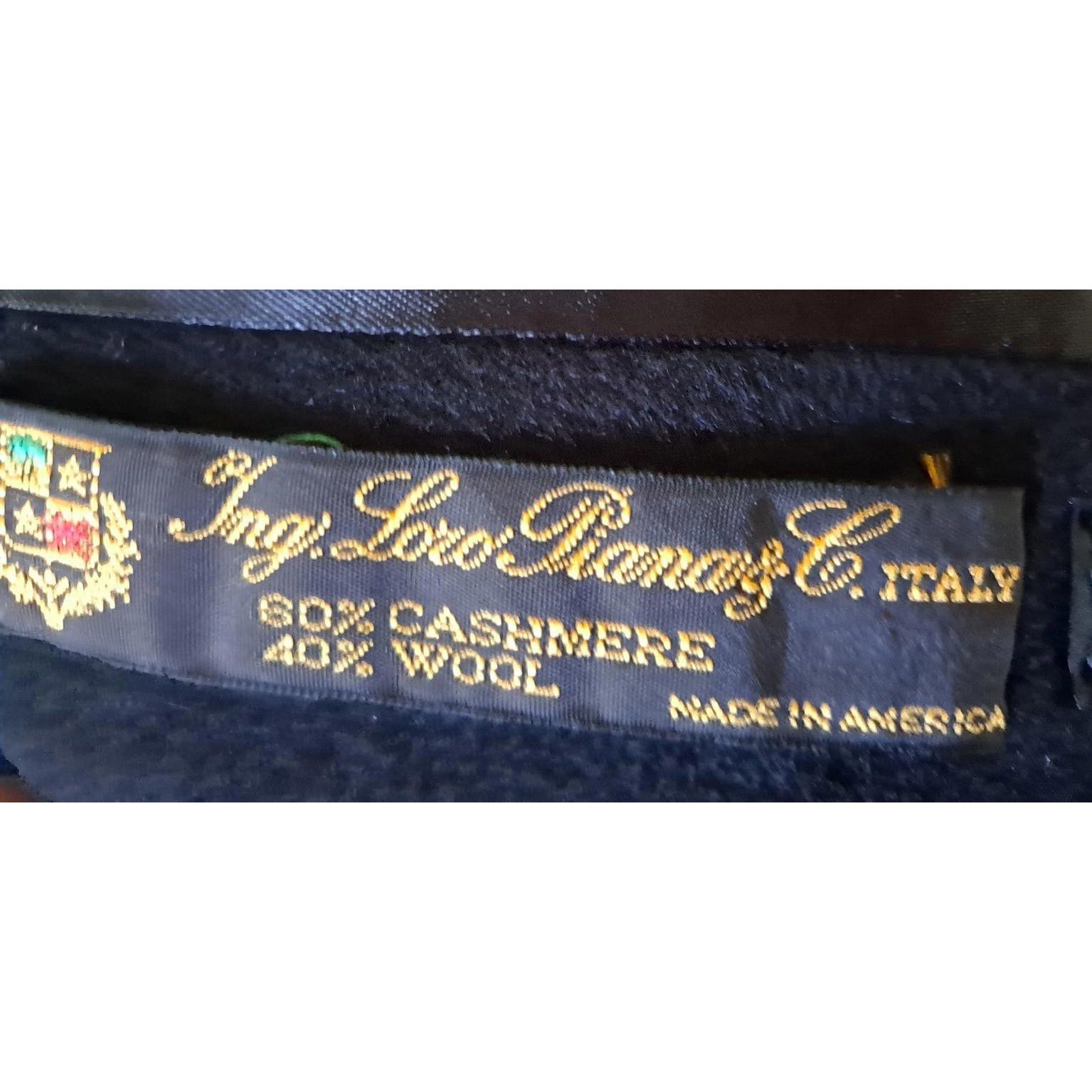 Other Dale Dressin For Paul Levy Designs Black Long Coat Cashmere Size US M / EU 48-50 / 2 - 4 Thumbnail