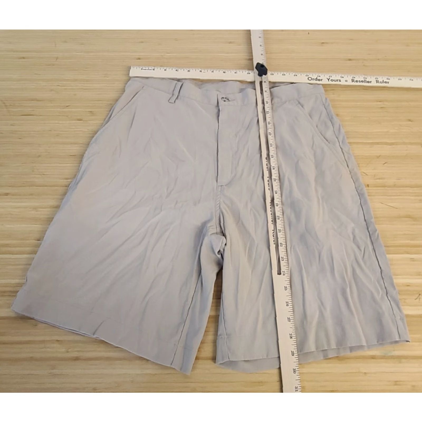 Callaway Callaway Men's Golf Shorts 34 Beige Classic Flat Front Belt Loops Pockets Lightweight Casual Regular Relaxed Outdoor Size US 34 / EU 50 - 5 Thumbnail