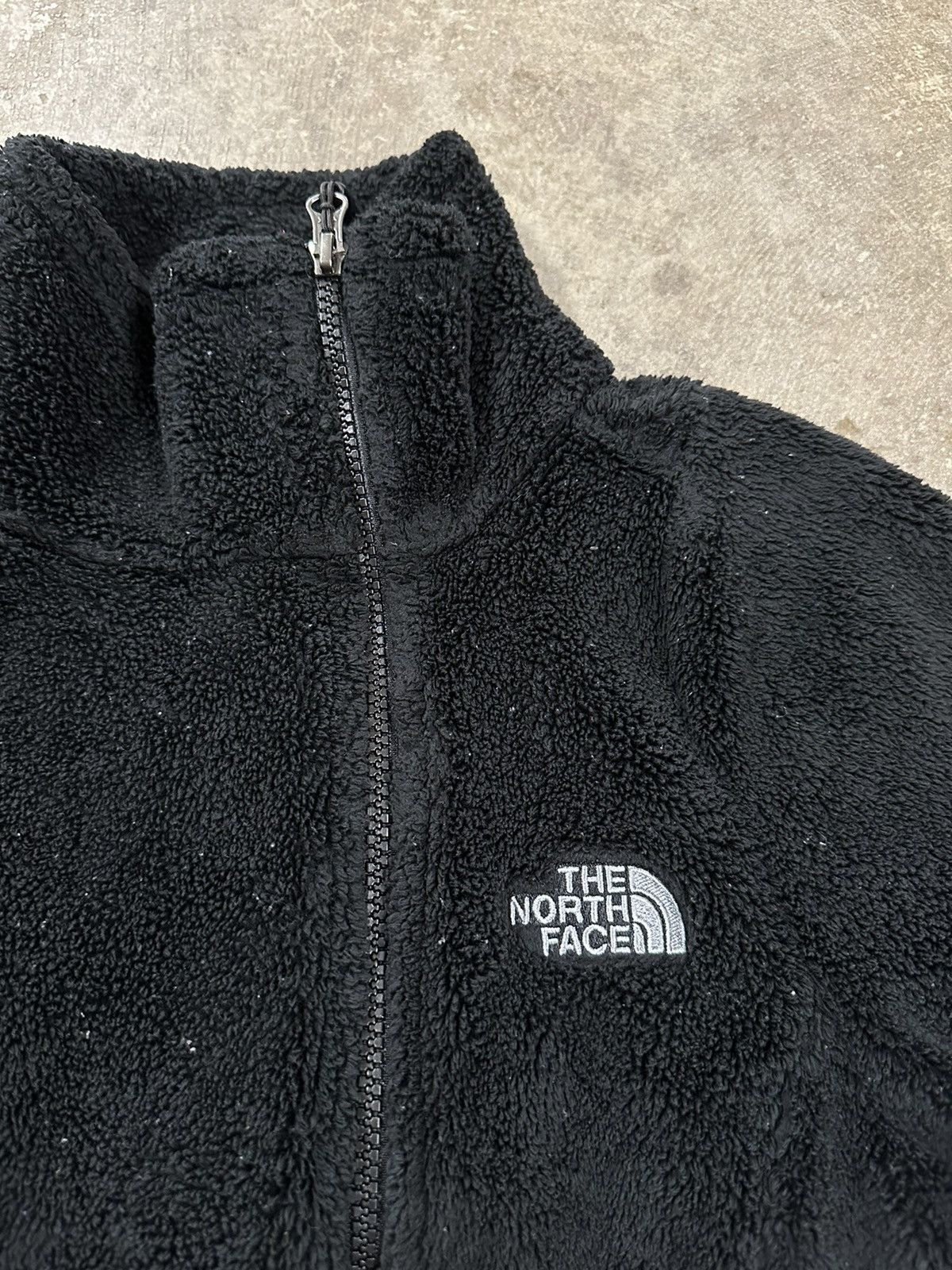 The North Face Crazy Y2K The North Face Deep Pile Black Fleece Jacket Size S / US 4 / IT 40 - 5 Thumbnail