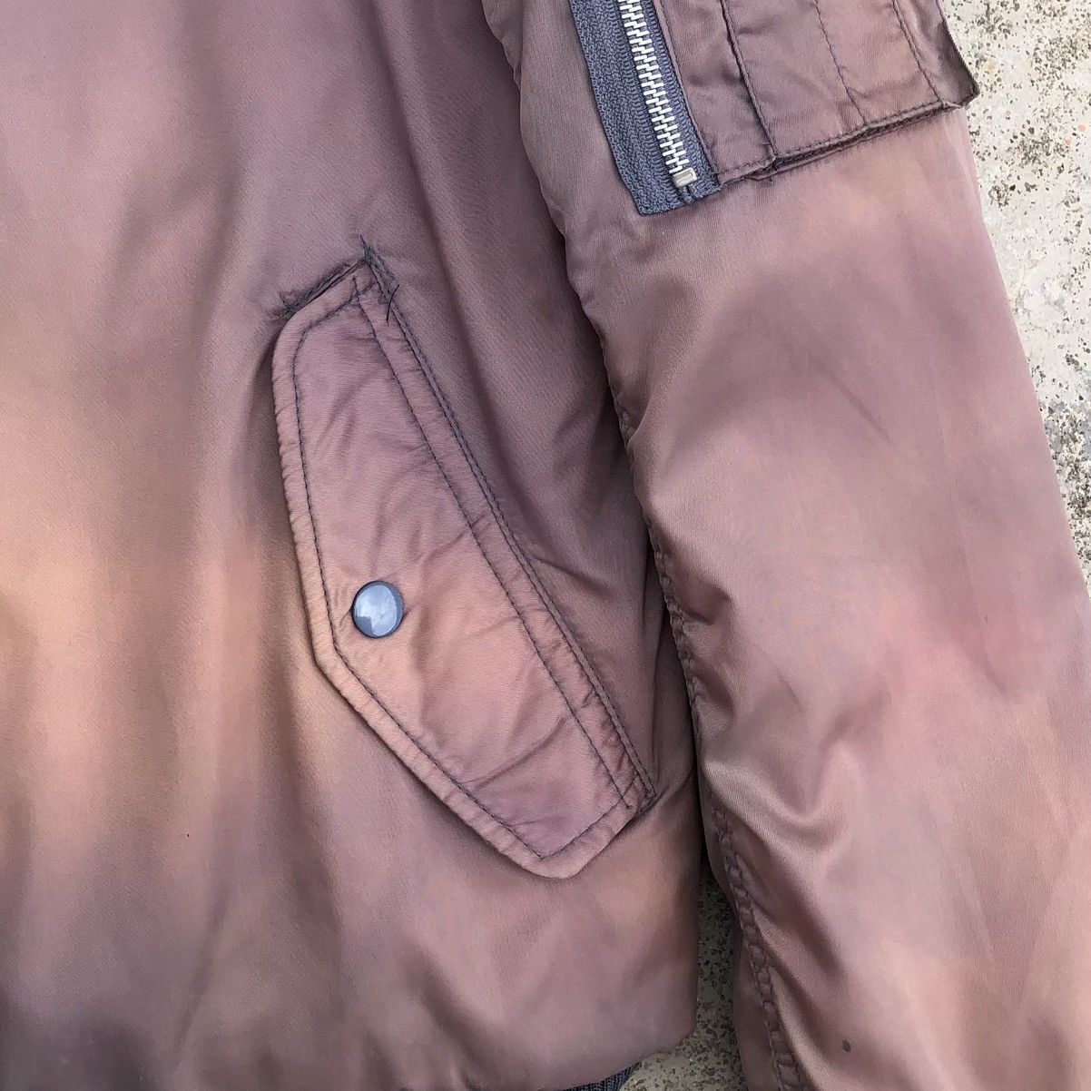 Vintage Vintage Sun Faded U.S.Air Force Tomcat Ma-1 Bomber Jacket Size US L / EU 52-54 / 3 - 7 Thumbnail