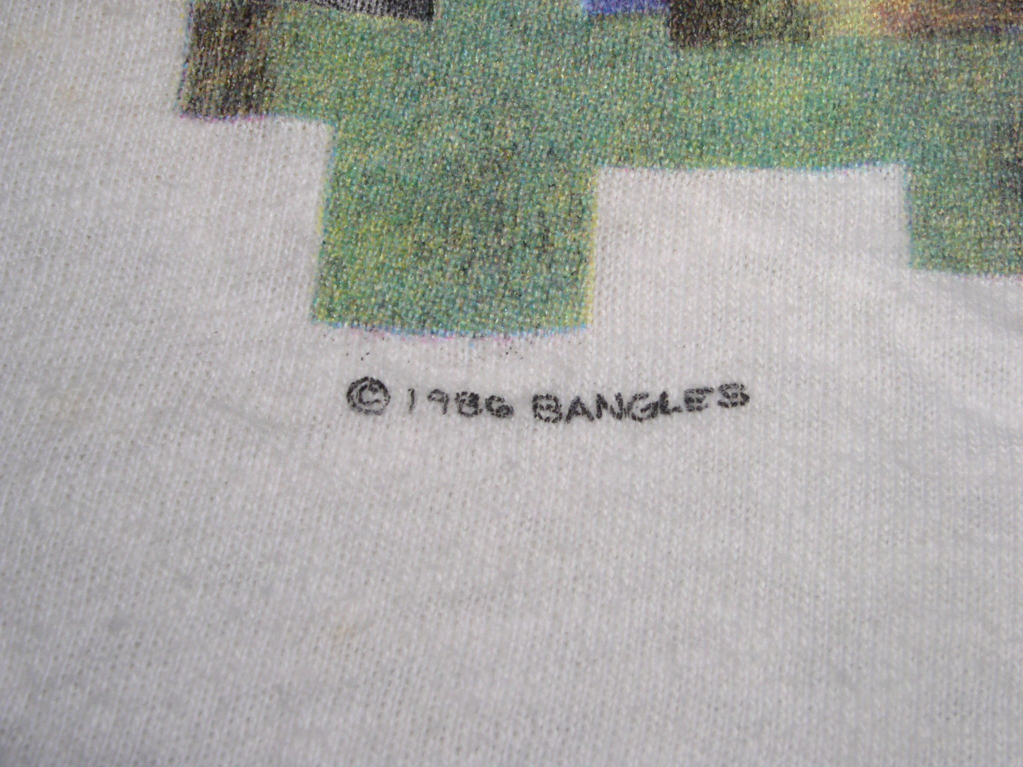 Band Tees Bangles Concert Shirt 1986 Different Light Single Stitched Size US XL / EU 56 / 4 - 7 Thumbnail