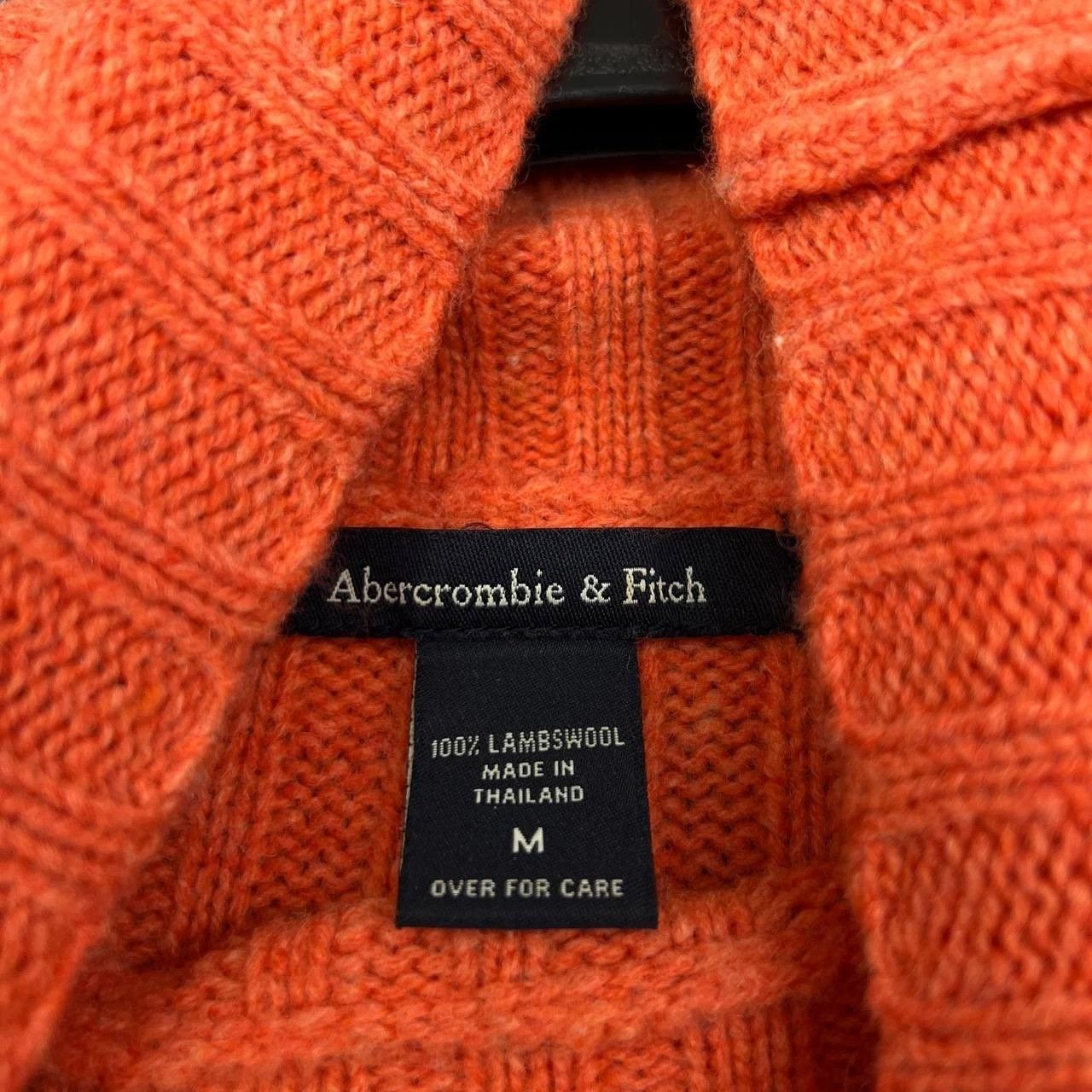 Abercrombie & Fitch Abercrombie & Fitch Sweater Rib Knit Turtleneck Lambswool Size M / US 6-8 / IT 42-44 - 3 Thumbnail